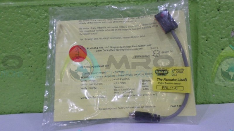 FABCO-AIR PRL-11-C PISTON POSITION SENSOR *NEW IN ORIGINAL PACKAGE*