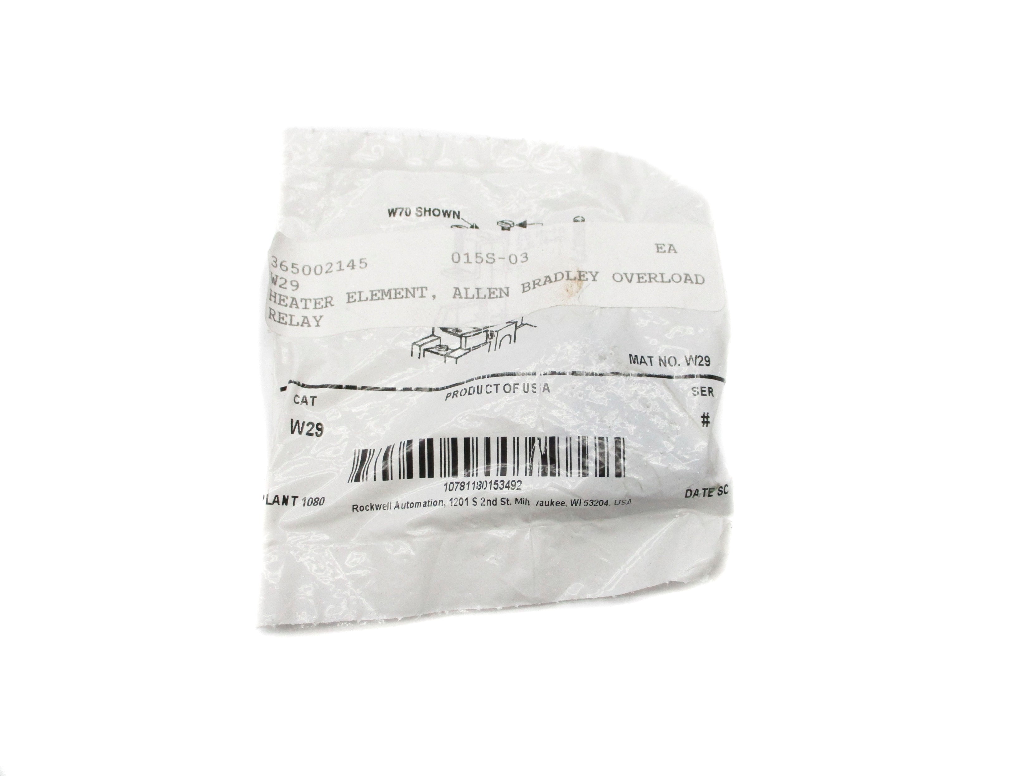 INDUSTRIAL SPARE PART W29 NSMP