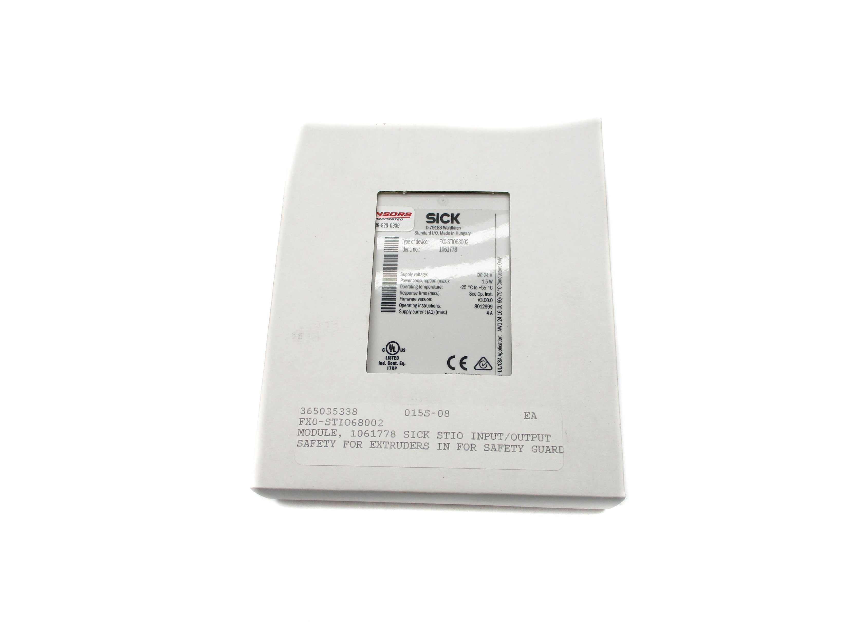 SICK FX0-STIO68002 24VDC NSMP
