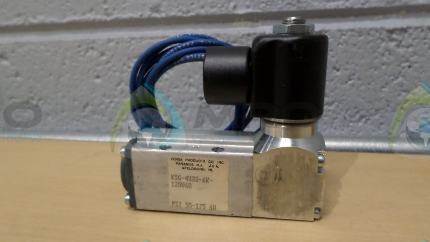 VERSA KSG-4332-6K-120V60 FOUR WAY VALVE *NEW IN BOX*
