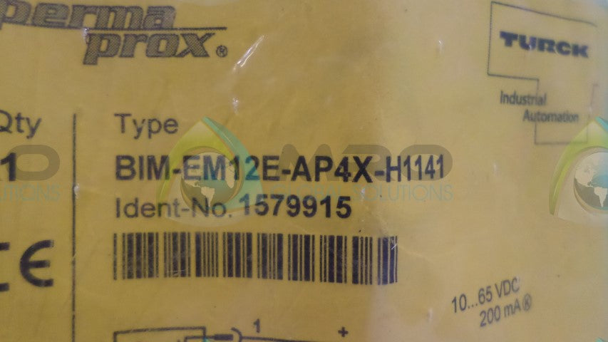 TURCK BIM-EM12E-AP4X-H1141 PROXIMITY SENSOR *NEW IN ORIGINAL PACKAGE*