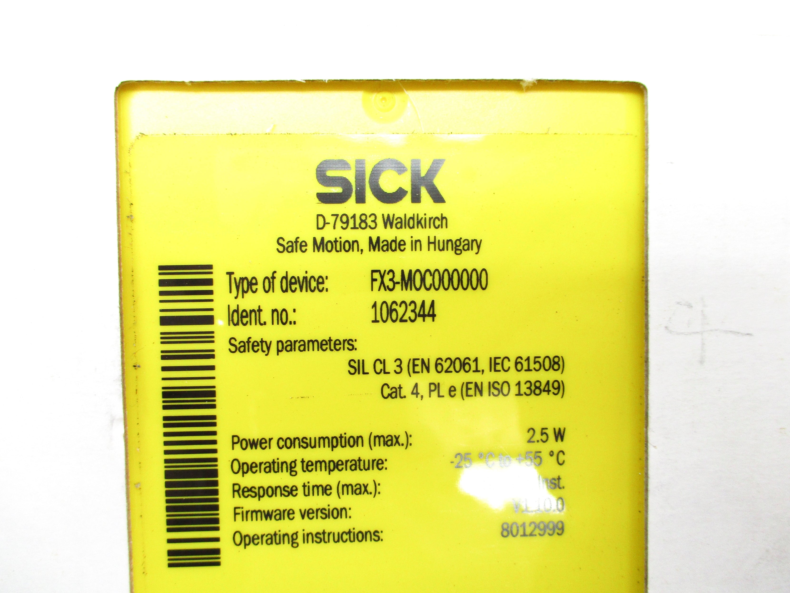 SICK FX3-M0C000000 NSFS