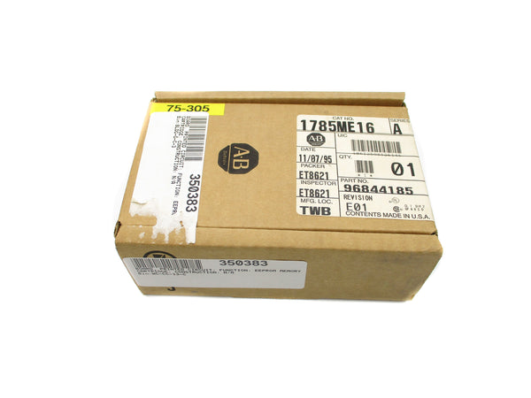 ALLEN BRADLEY 1785-ME16 SER. A DATE: 1995 NSFS