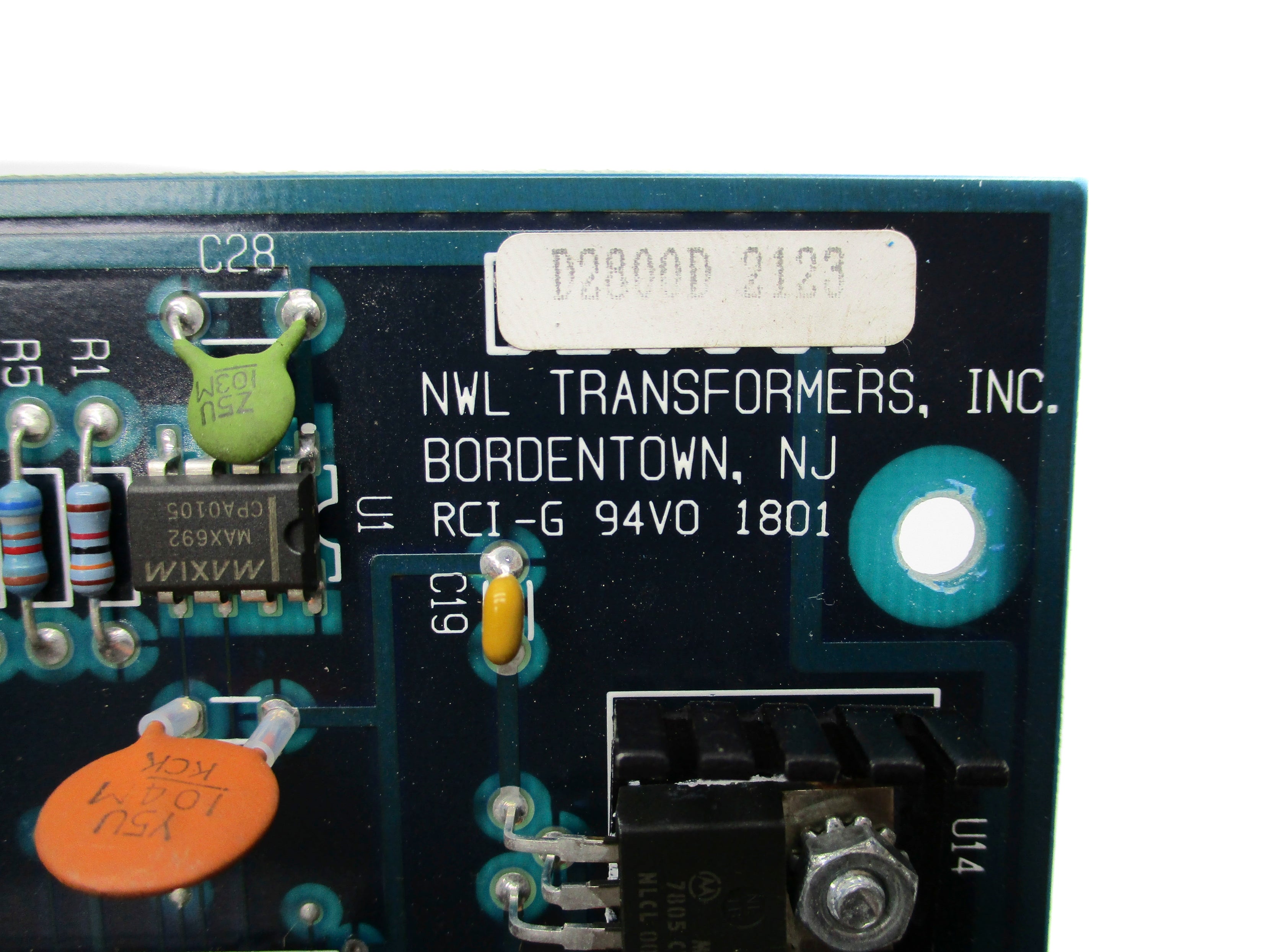 NWL TRANSFORMERS P23223 REV. C D2800D2123 UNMP