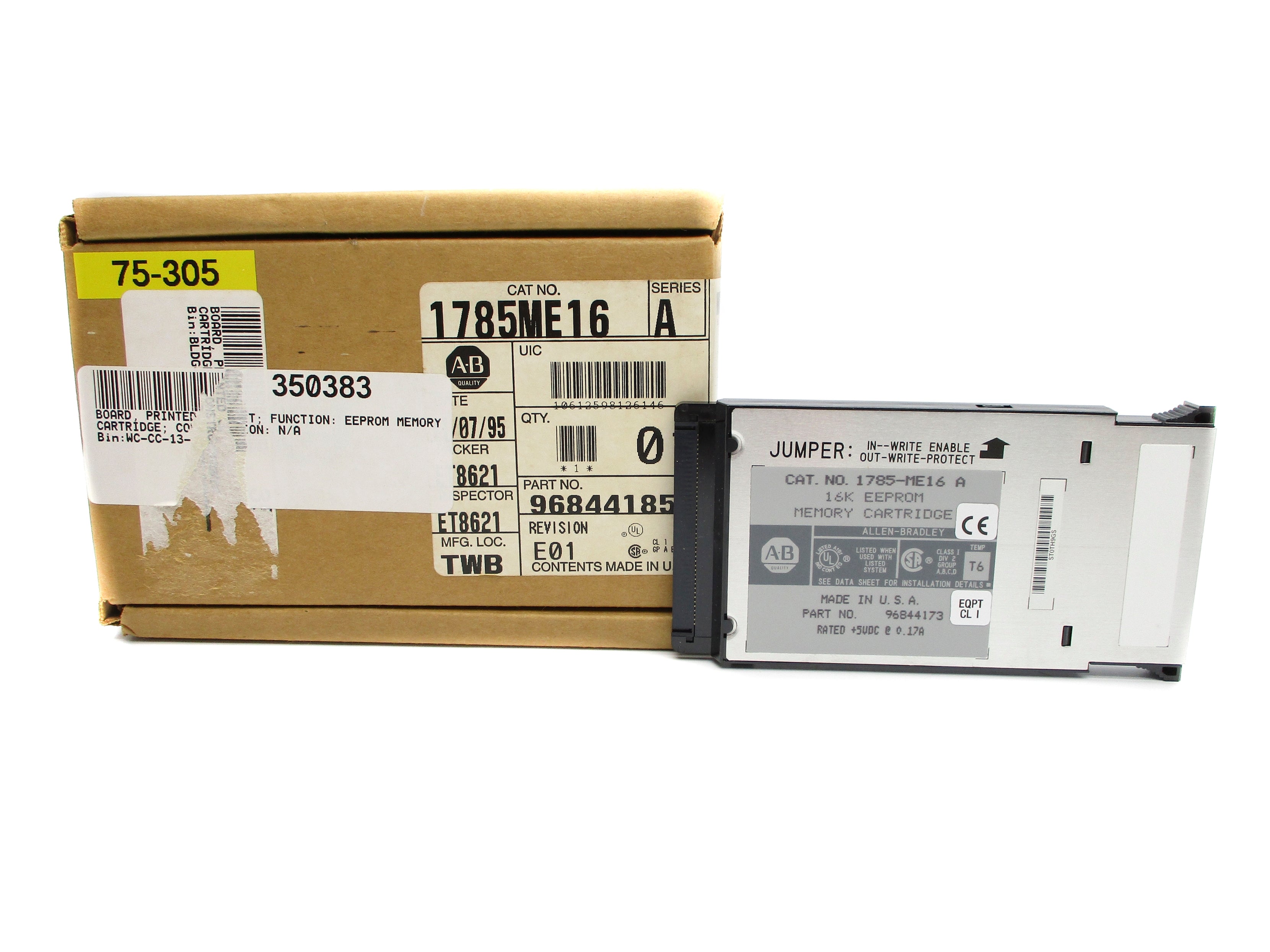 ALLEN BRADLEY 1785-ME16 SER. A NSMP