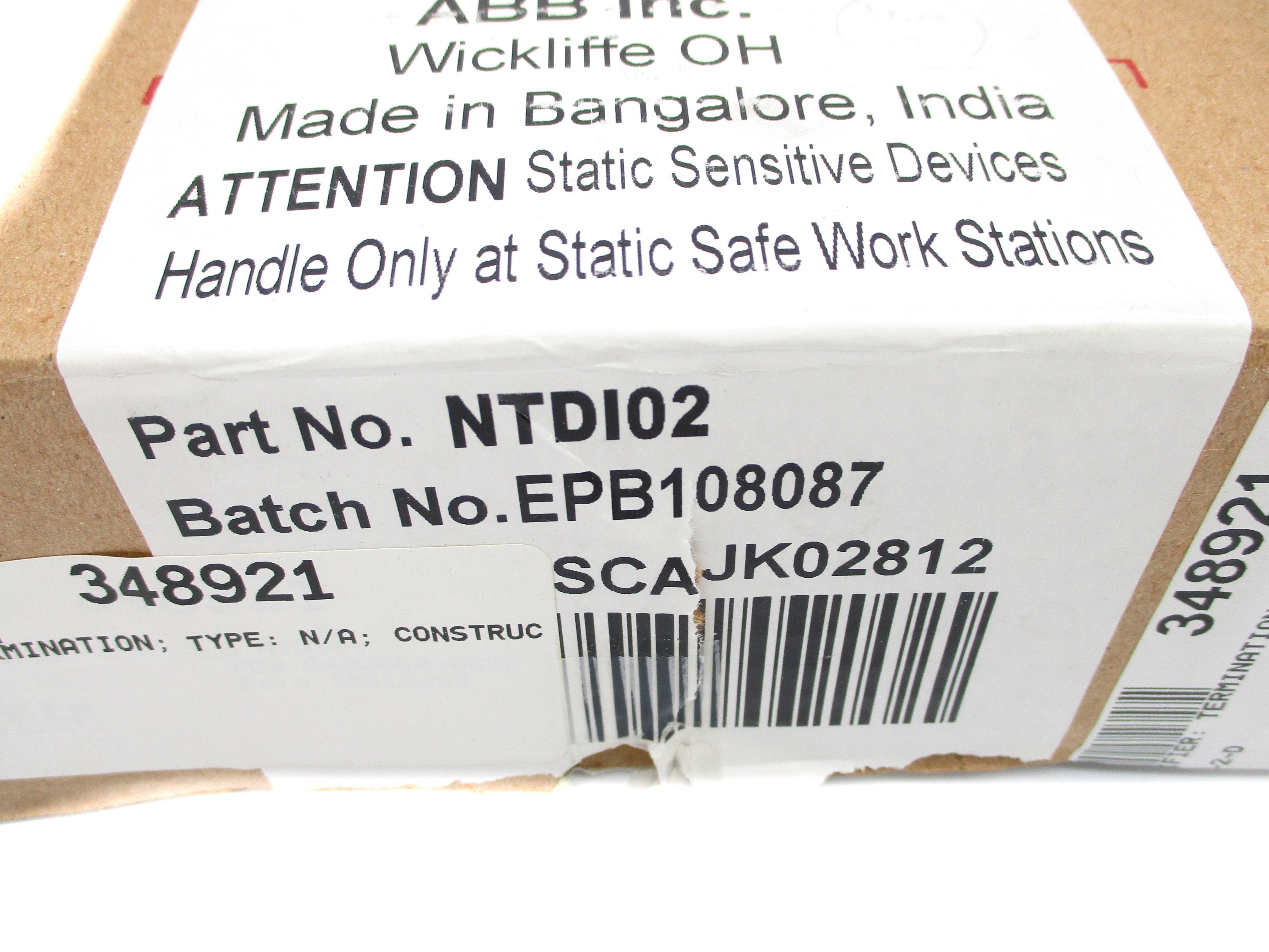 ABB NTDI02 6644582A1 NSMP