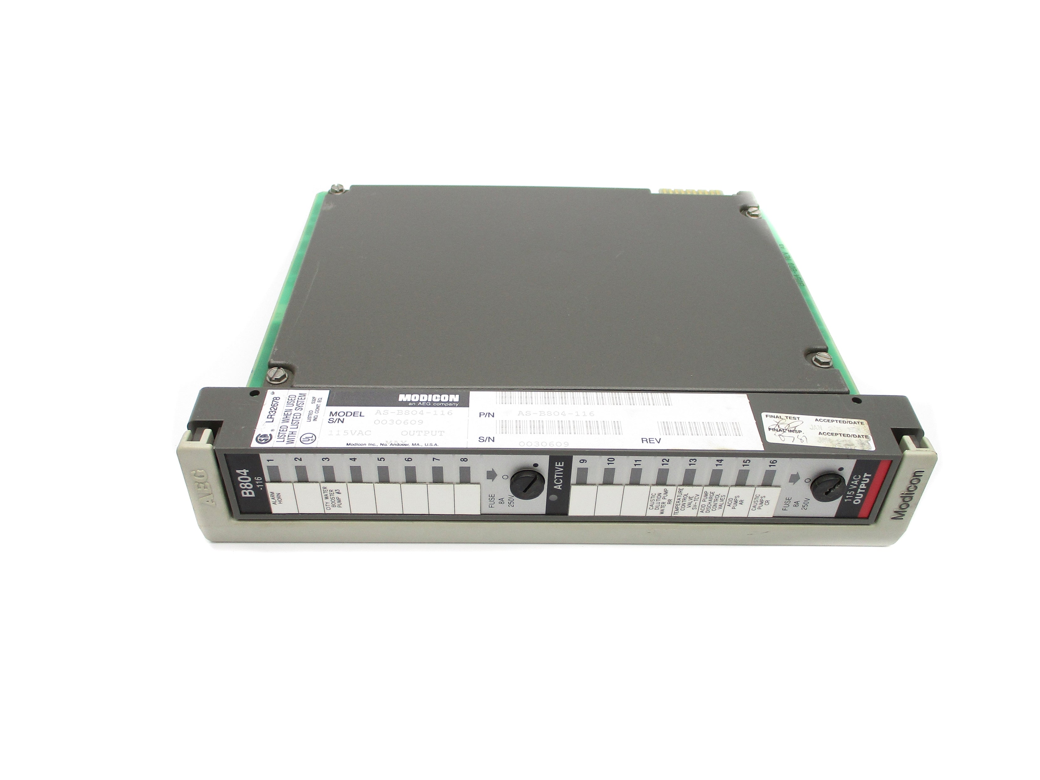 MODICON AS-B804-116 115VAC UNMP