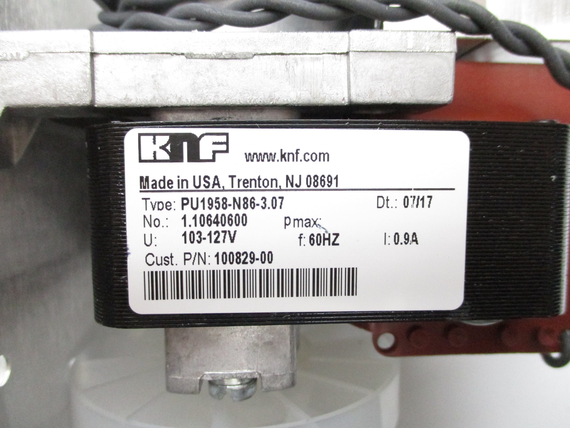 KNF PU1958-N86-3.07 NSNP
