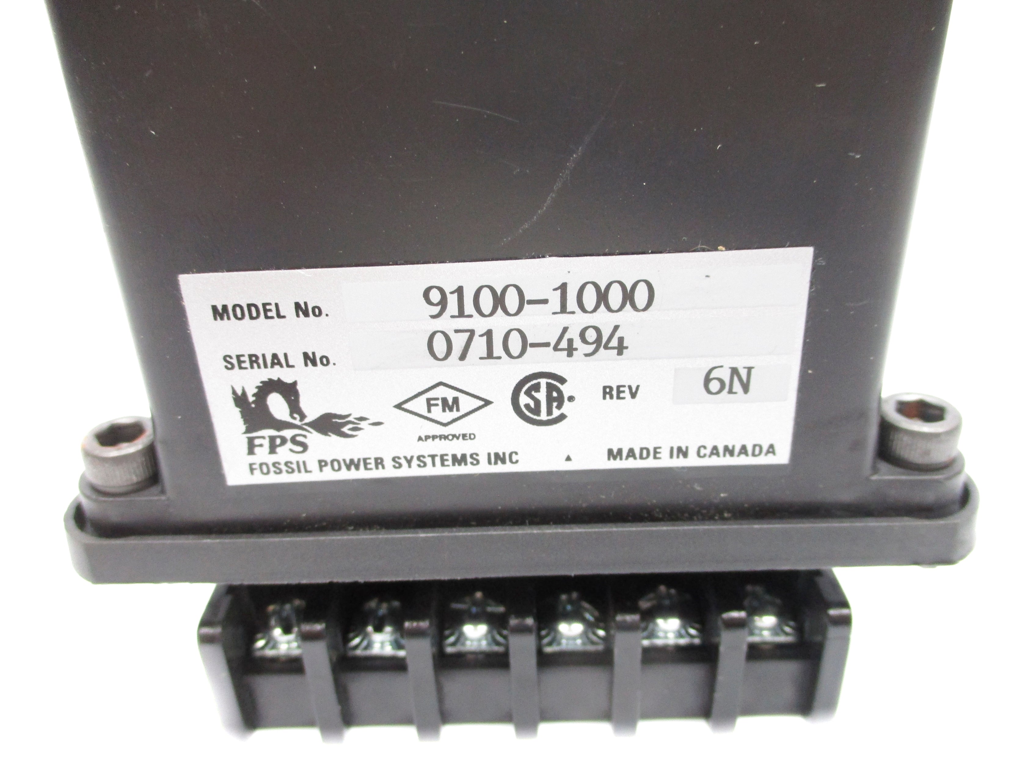 FOSSIL POWER SYSTEMS 9100-1000 120VAC NSNP