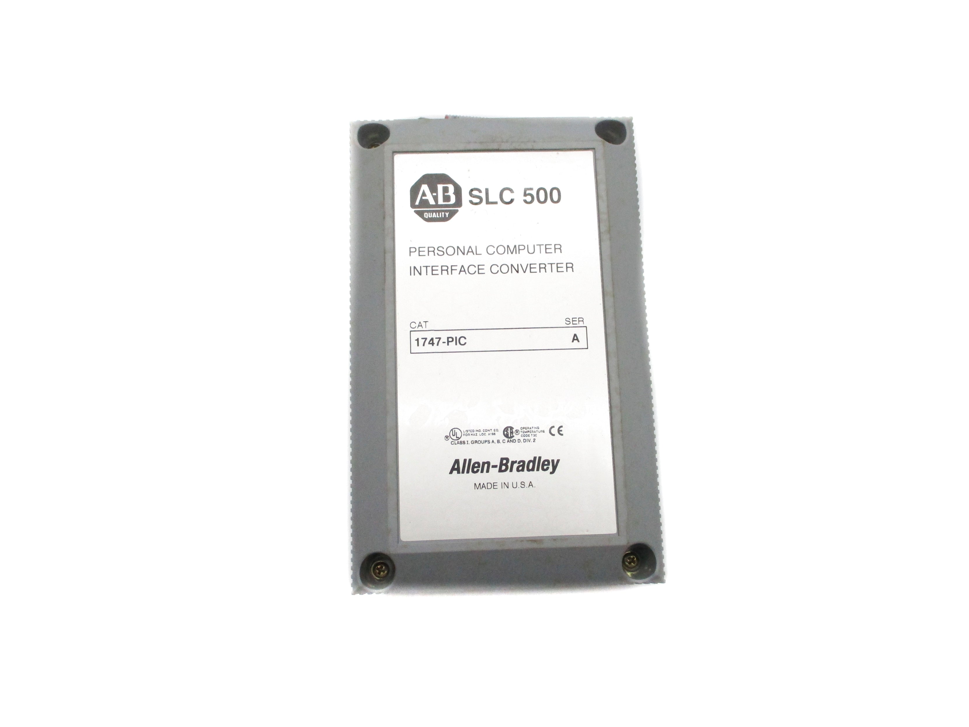 ALLEN BRADLEY 1747-PIC SER. A (AS PICTURED) UNMP