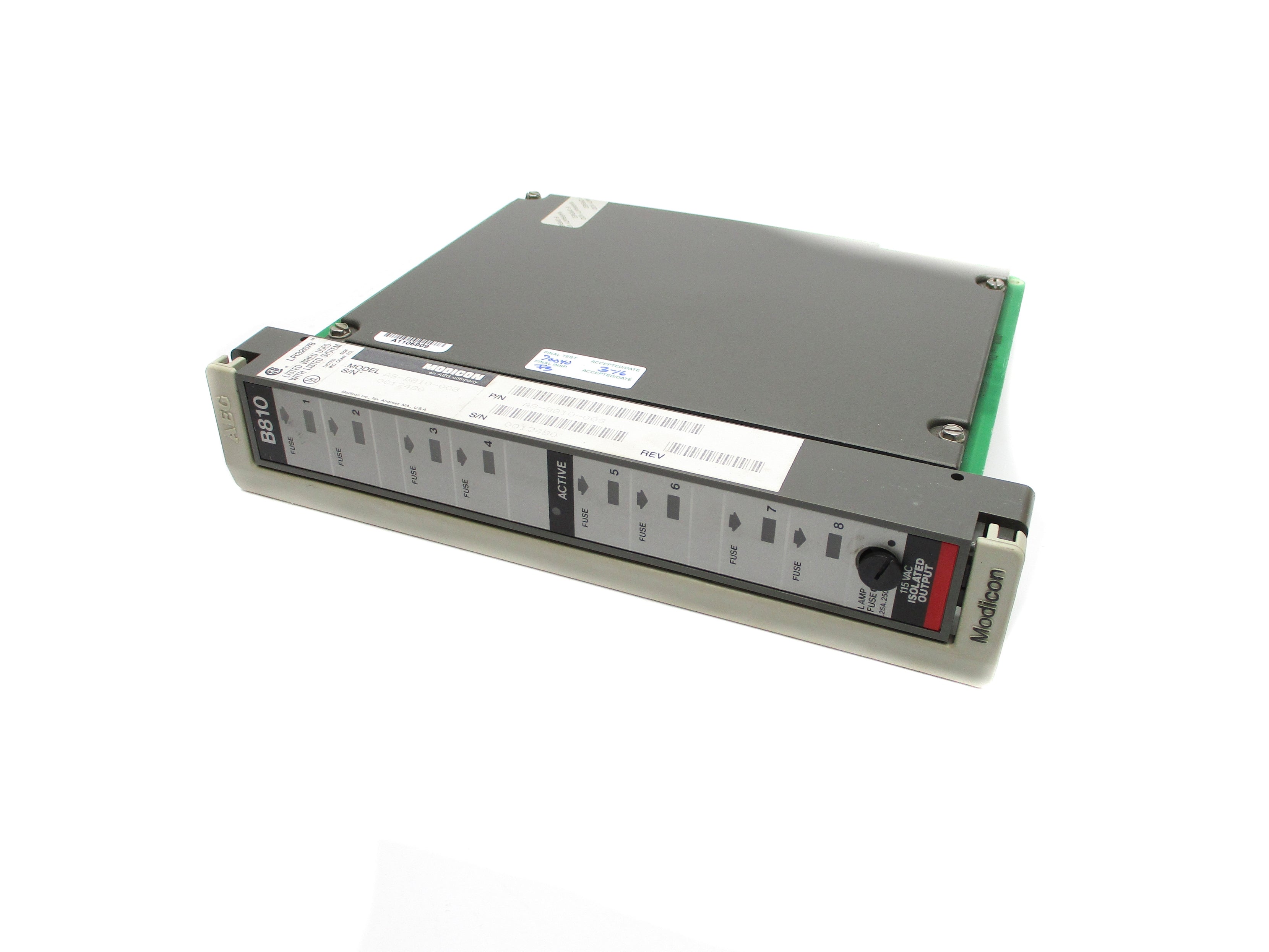 MODICON AS-B810-008 115VAC UNMP