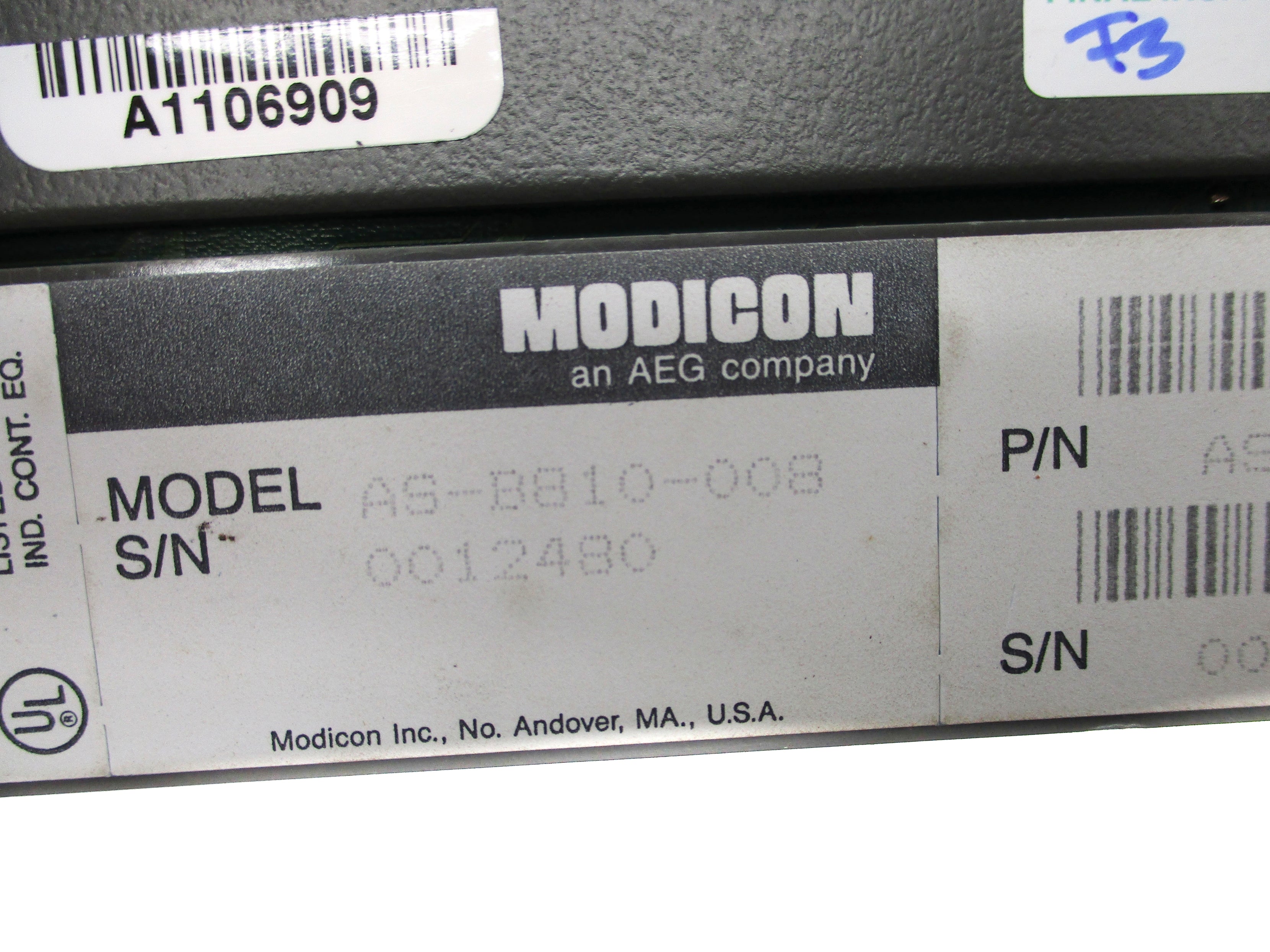 MODICON AS-B810-008 115VAC UNMP