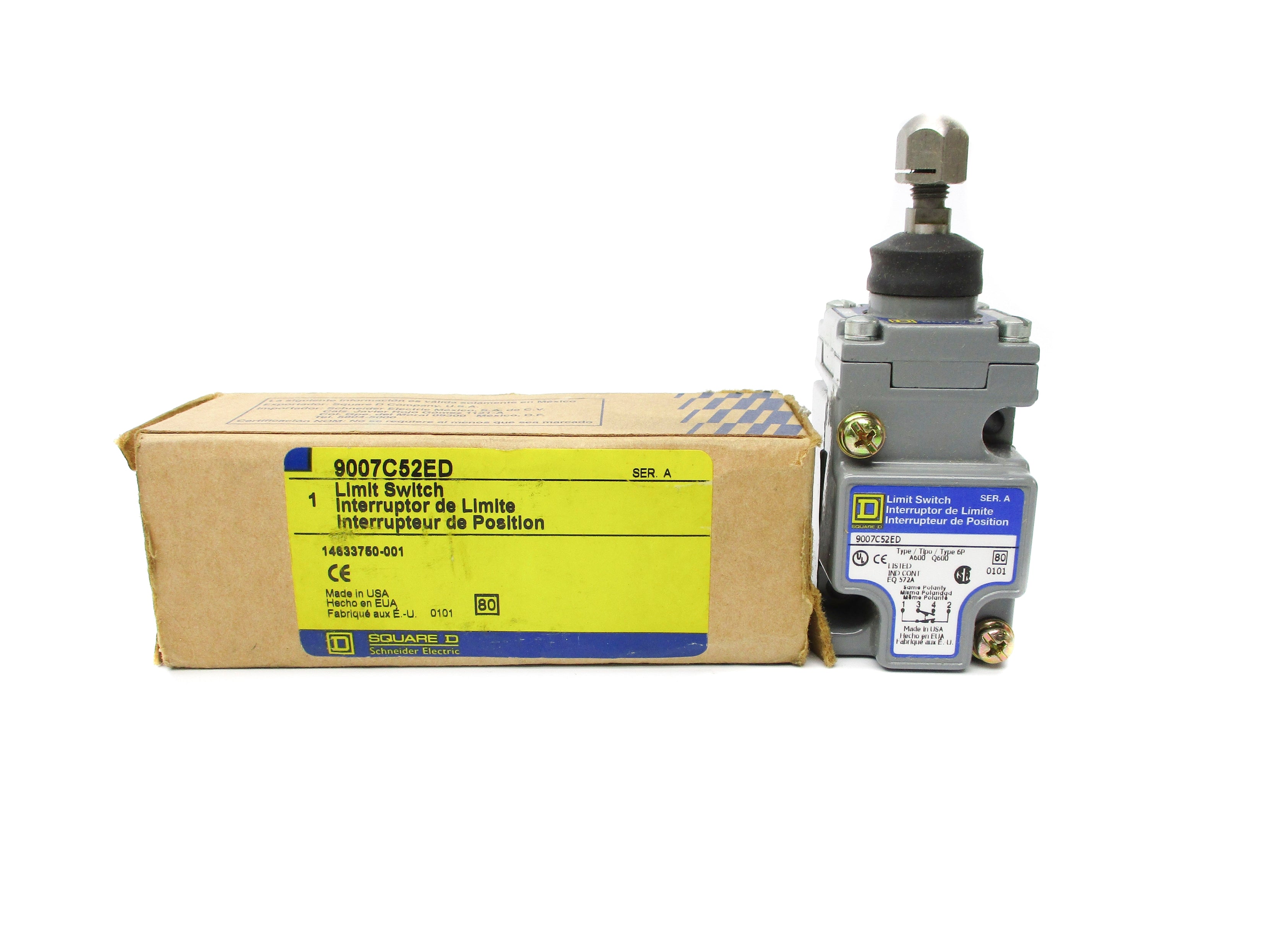 SQUARE D 9007C52ED SER. A NSMP