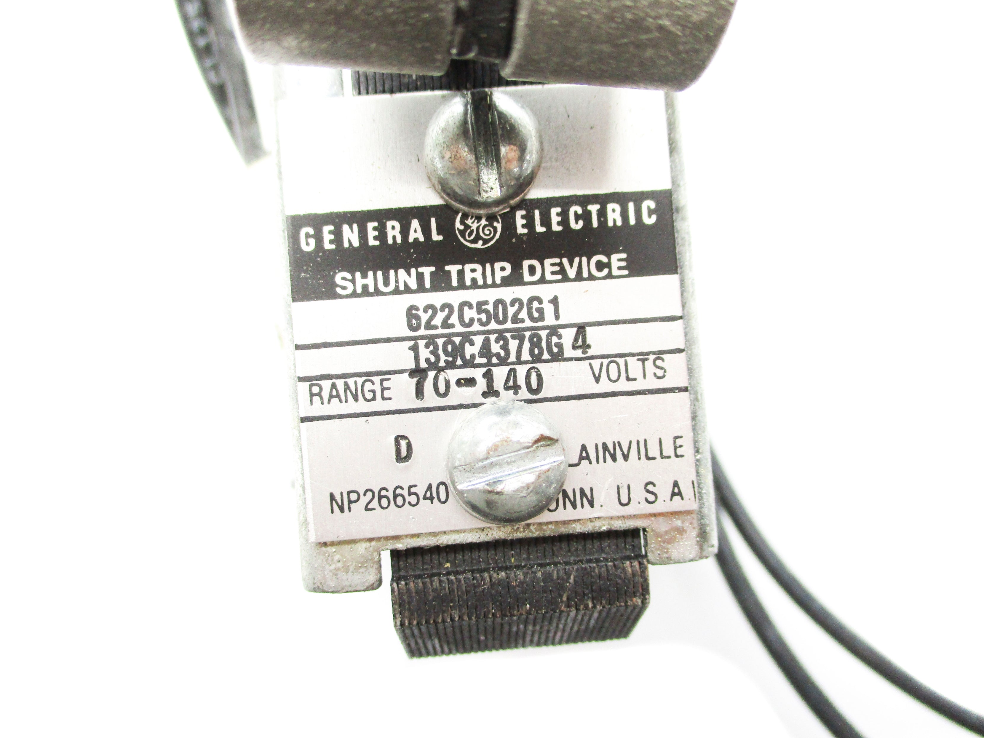 GENERAL ELECTRIC 622C502G1 139C4378G4 UNMP