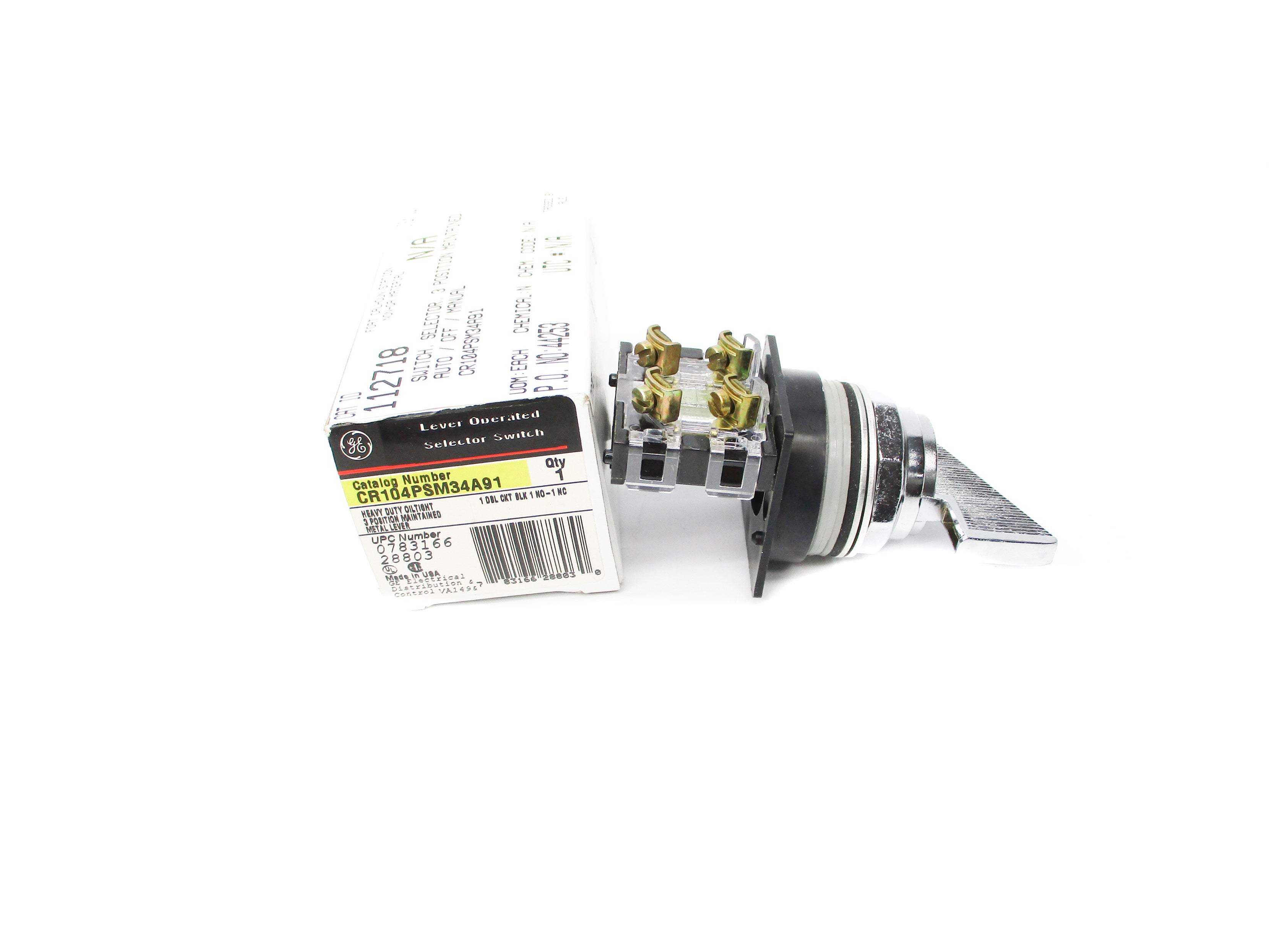 GENERAL ELECTRIC CR104PSM34A91 NSMP