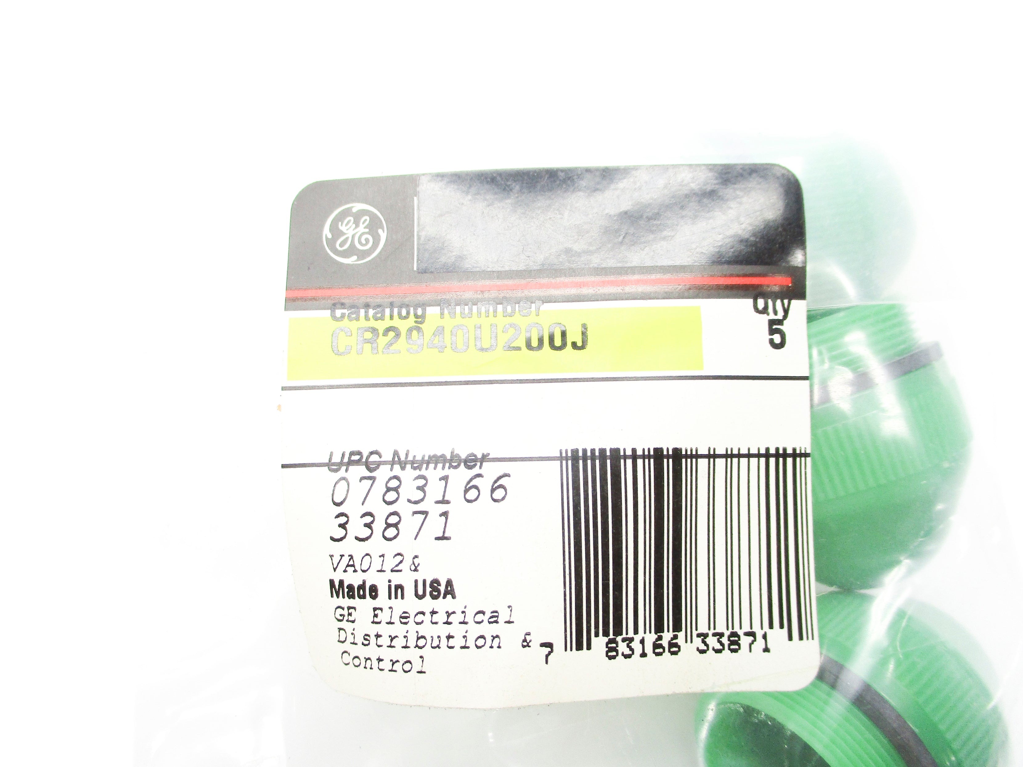 GENERAL ELECTRIC CR2940U200J (PKG OF 5) NSMP