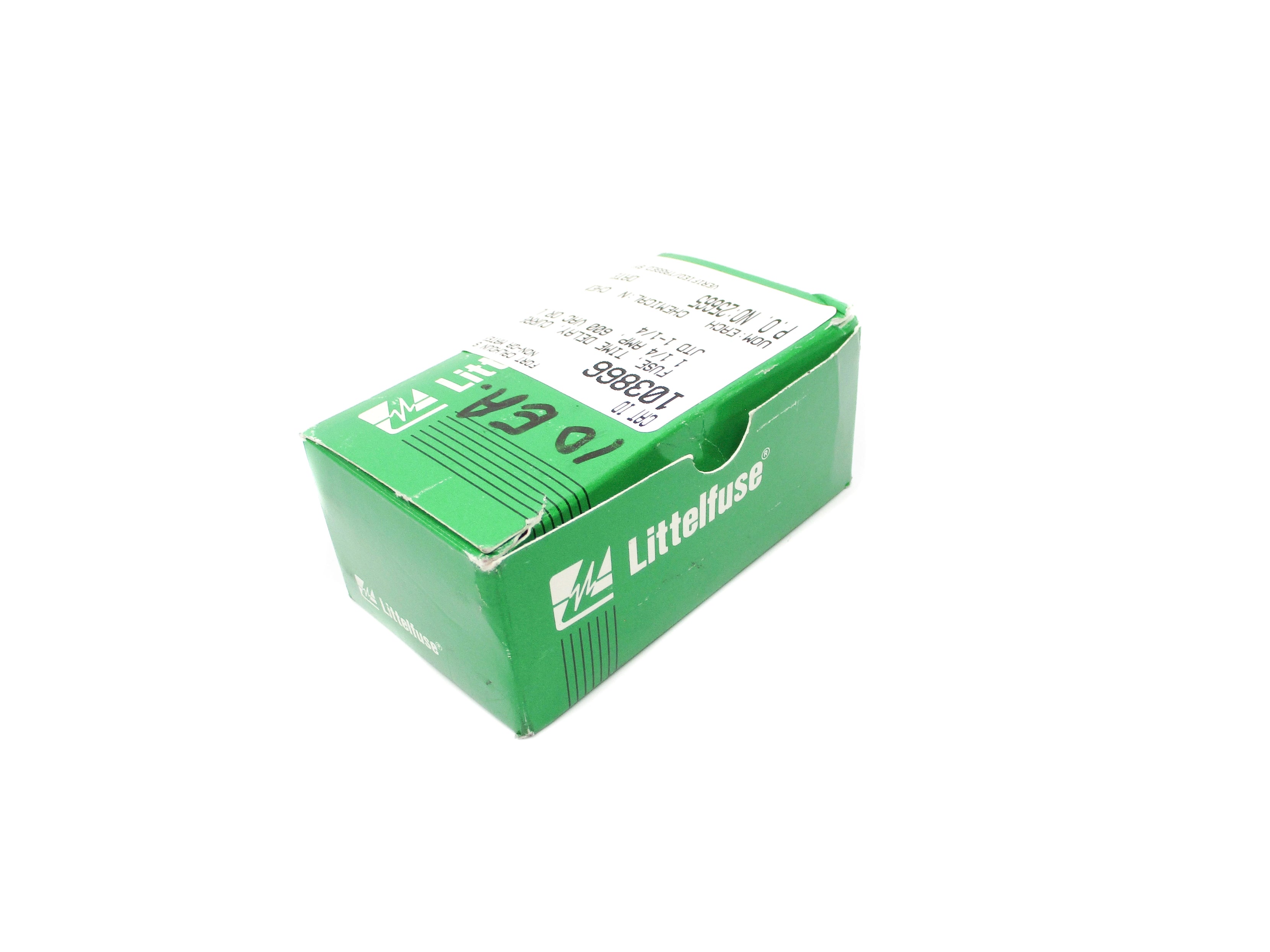 LITTELFUSE JTD1-1/4 600VAC 1-1/4A (PKG OF 10) NSMP