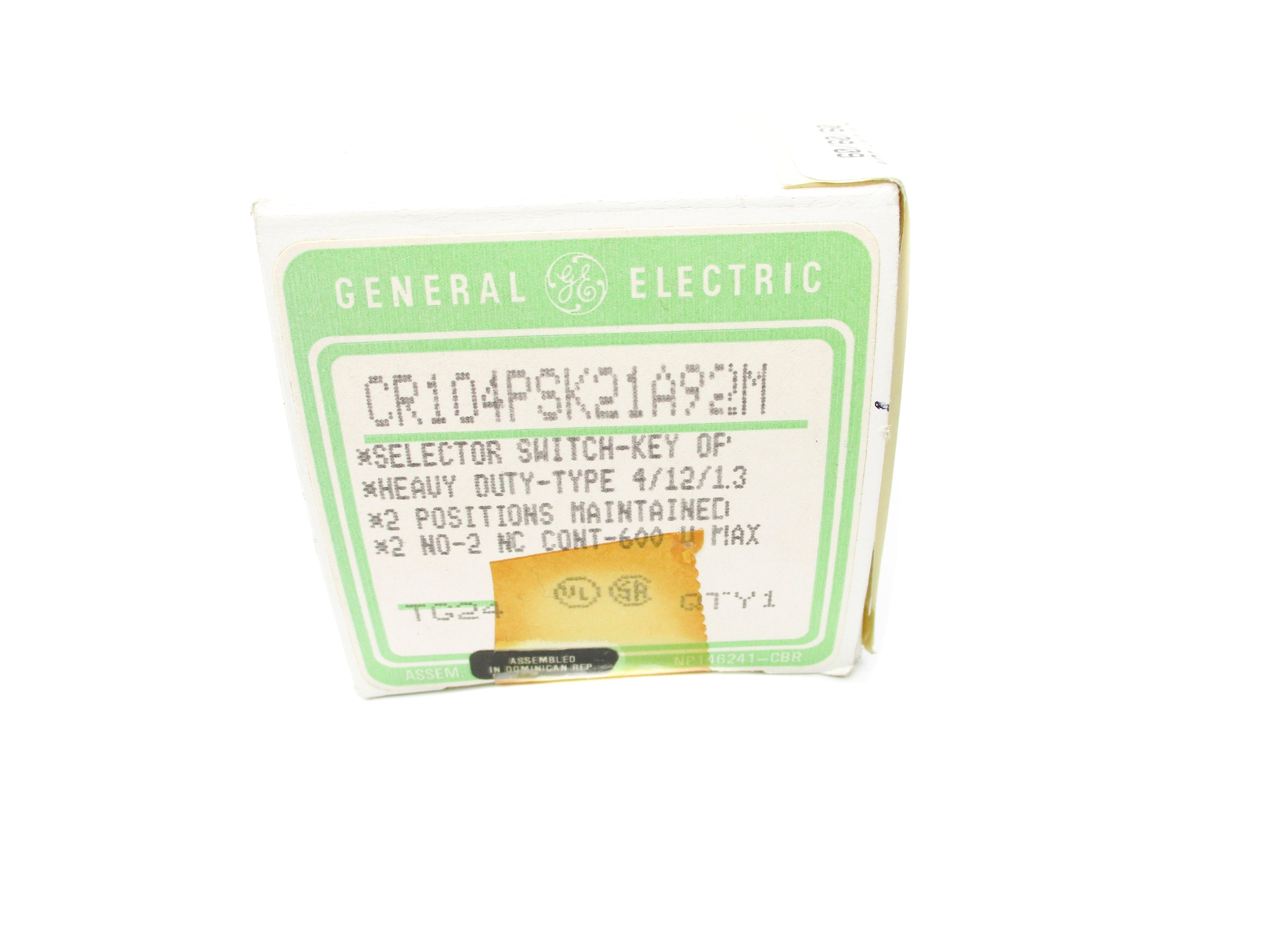 GENERAL ELECTRIC CR104PSK21A92M NSMP