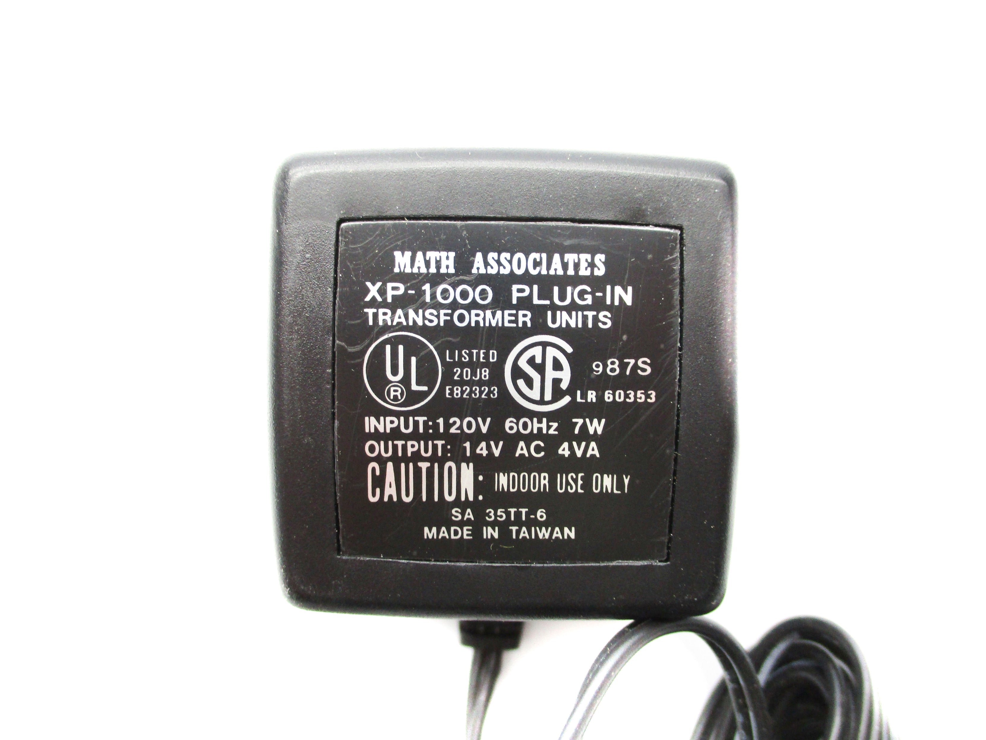 MATH ASSOCIATES XP-1000 NSNP