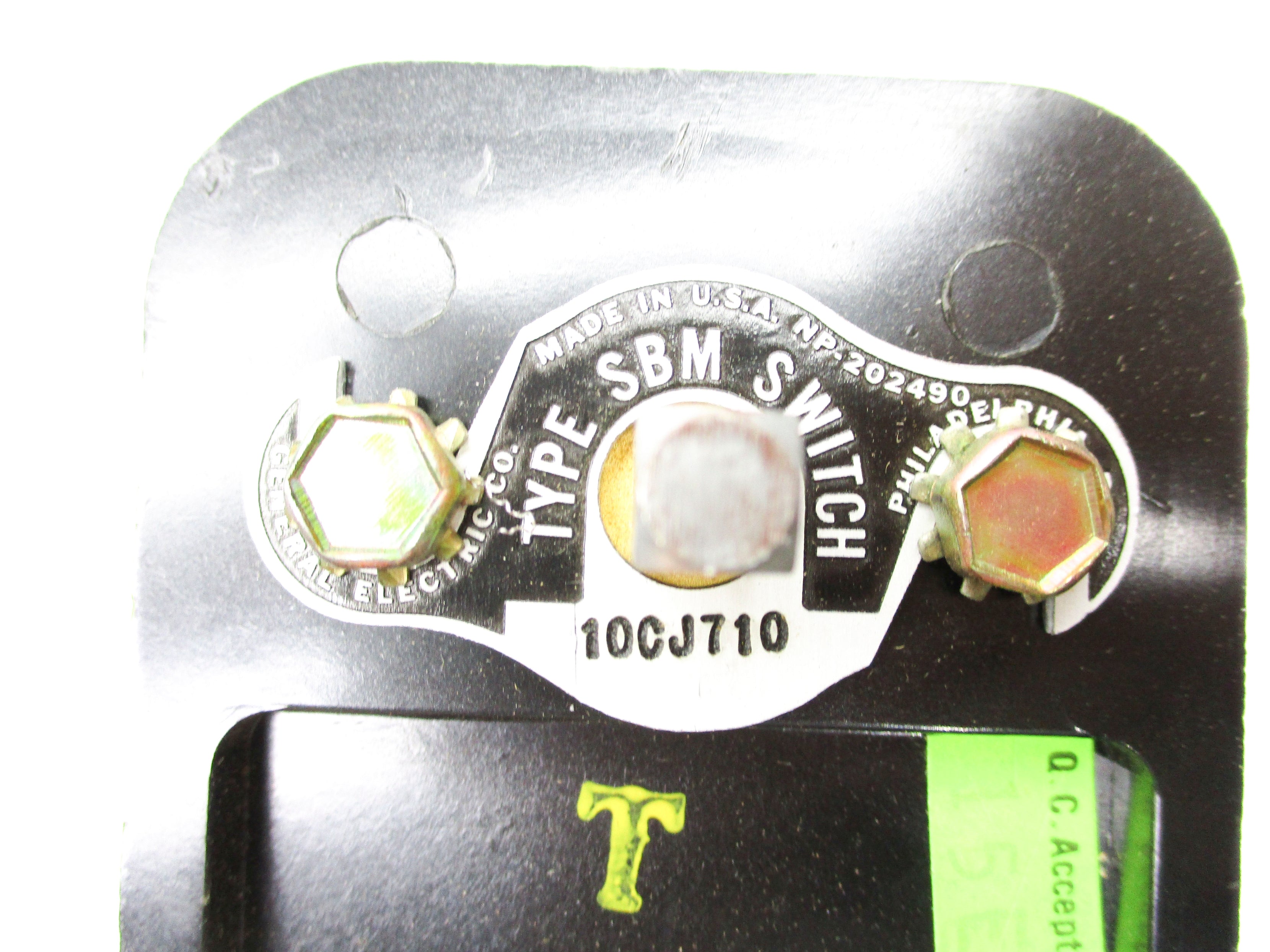 GENERAL ELECTRIC SBM10CJ710 NSNP
