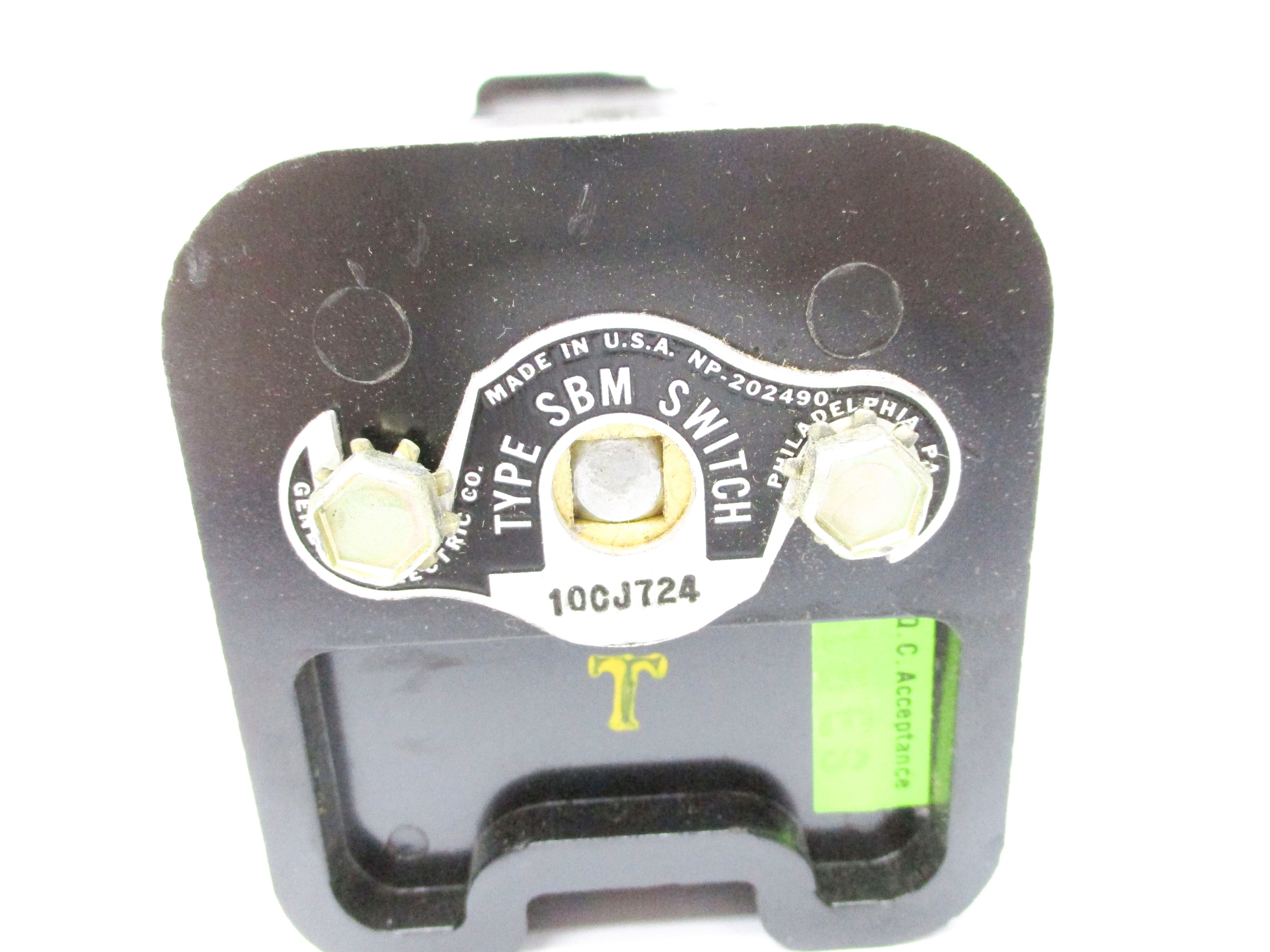 GENERAL ELECTRIC SBM10CJ724 NSNP