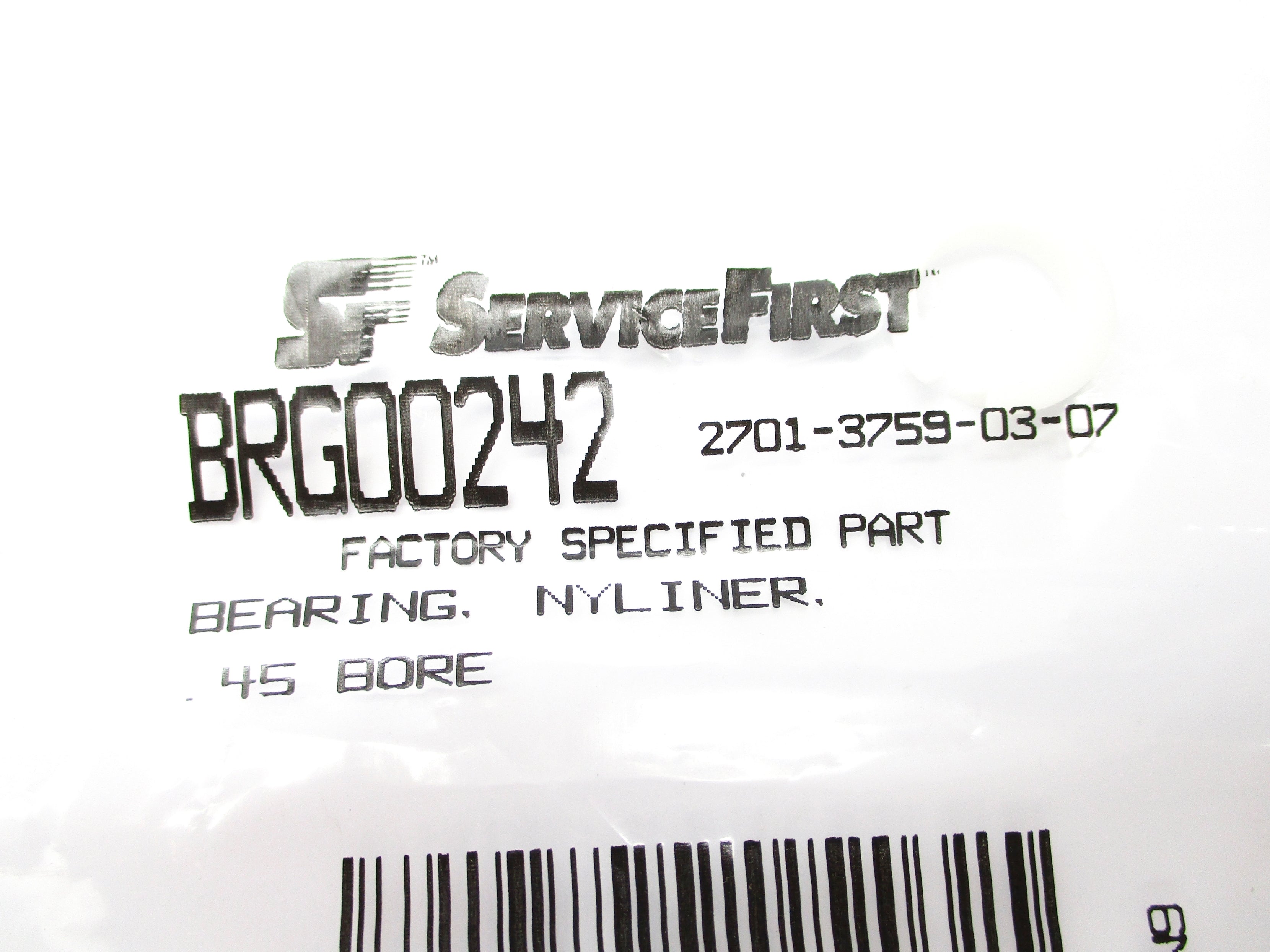 SERVICE FIRST BRG00242 NSMP