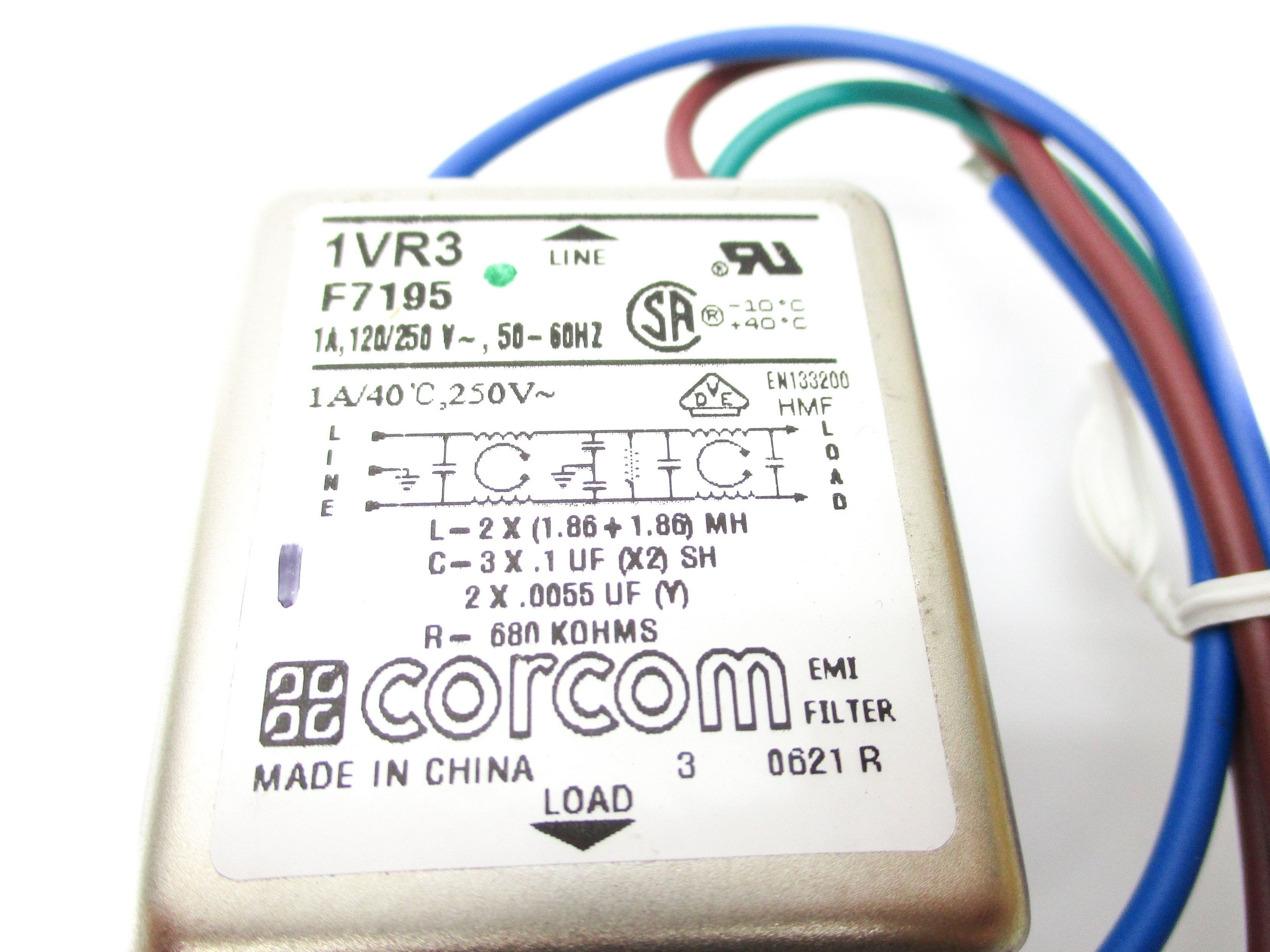 CORCOM 1VR3 F7195 NSNP