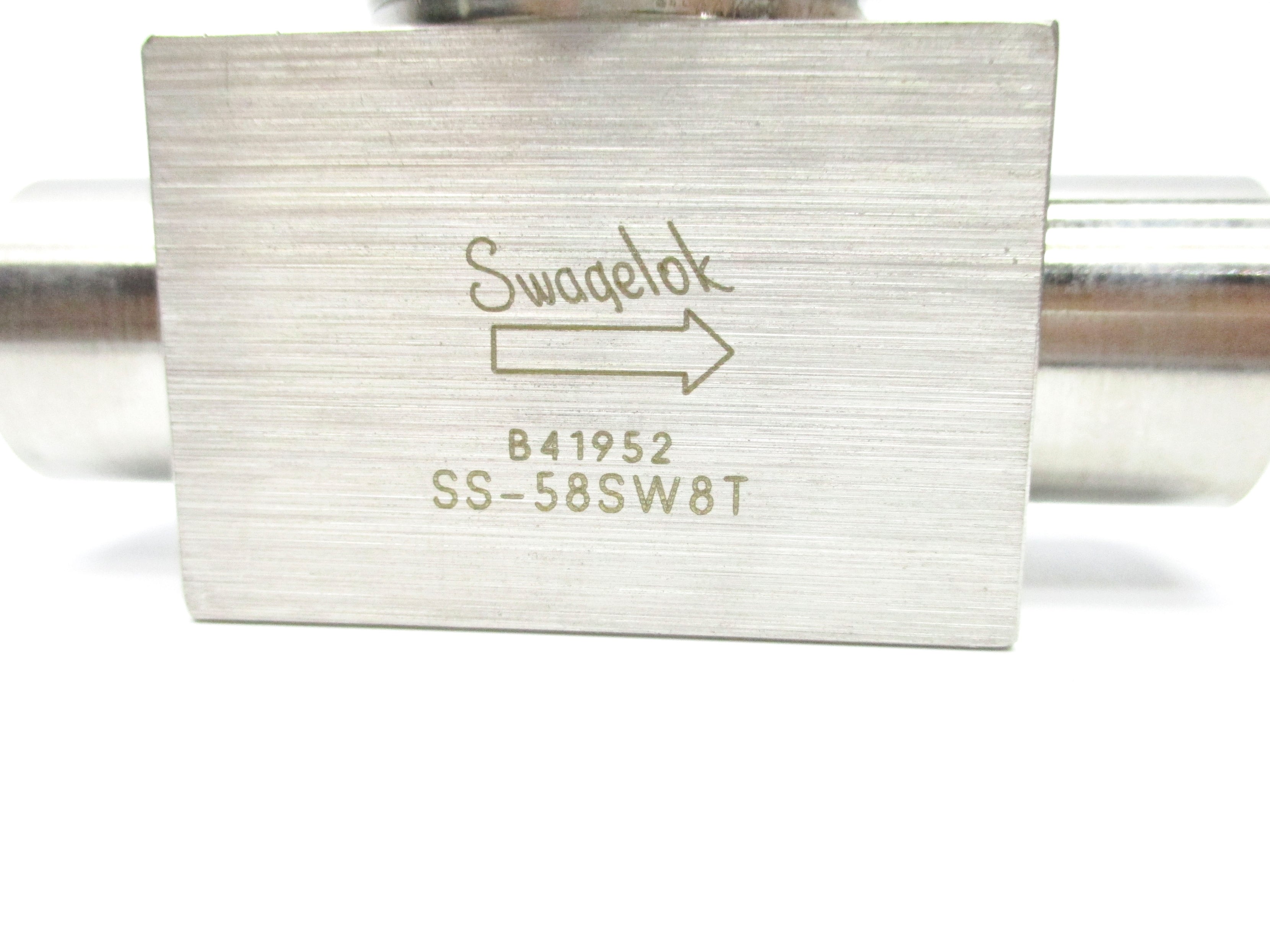 SWAGELOK SS-58SW8T NSNP