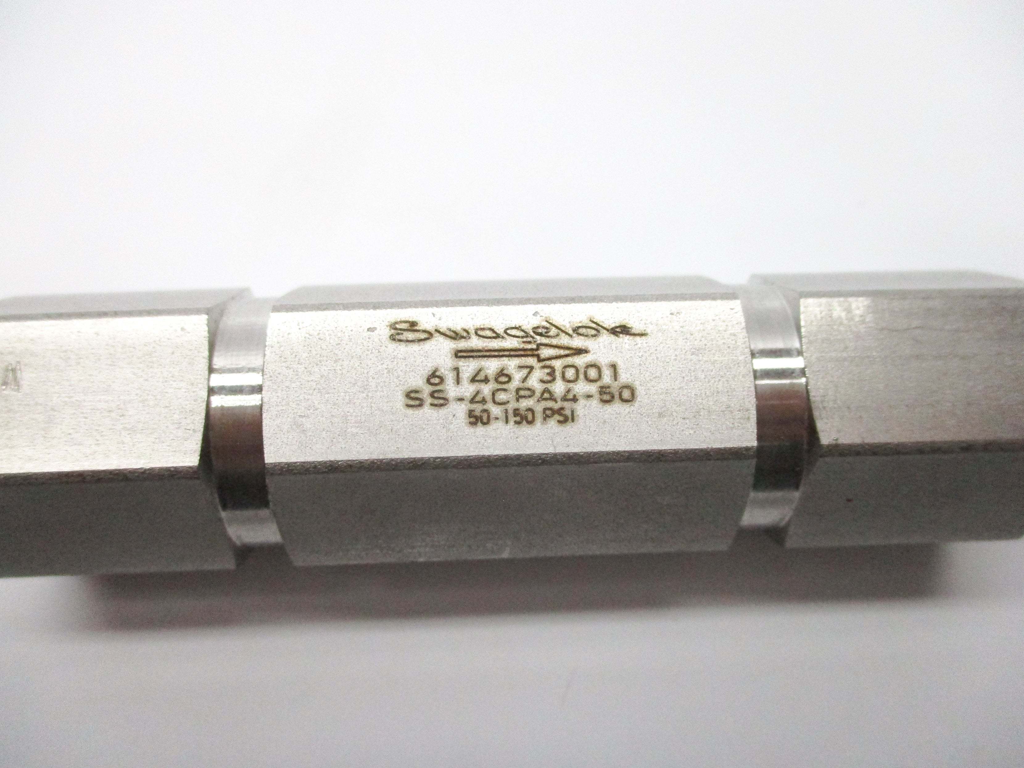SWAGELOK SS-4CPA4-50 150PSI NSNP