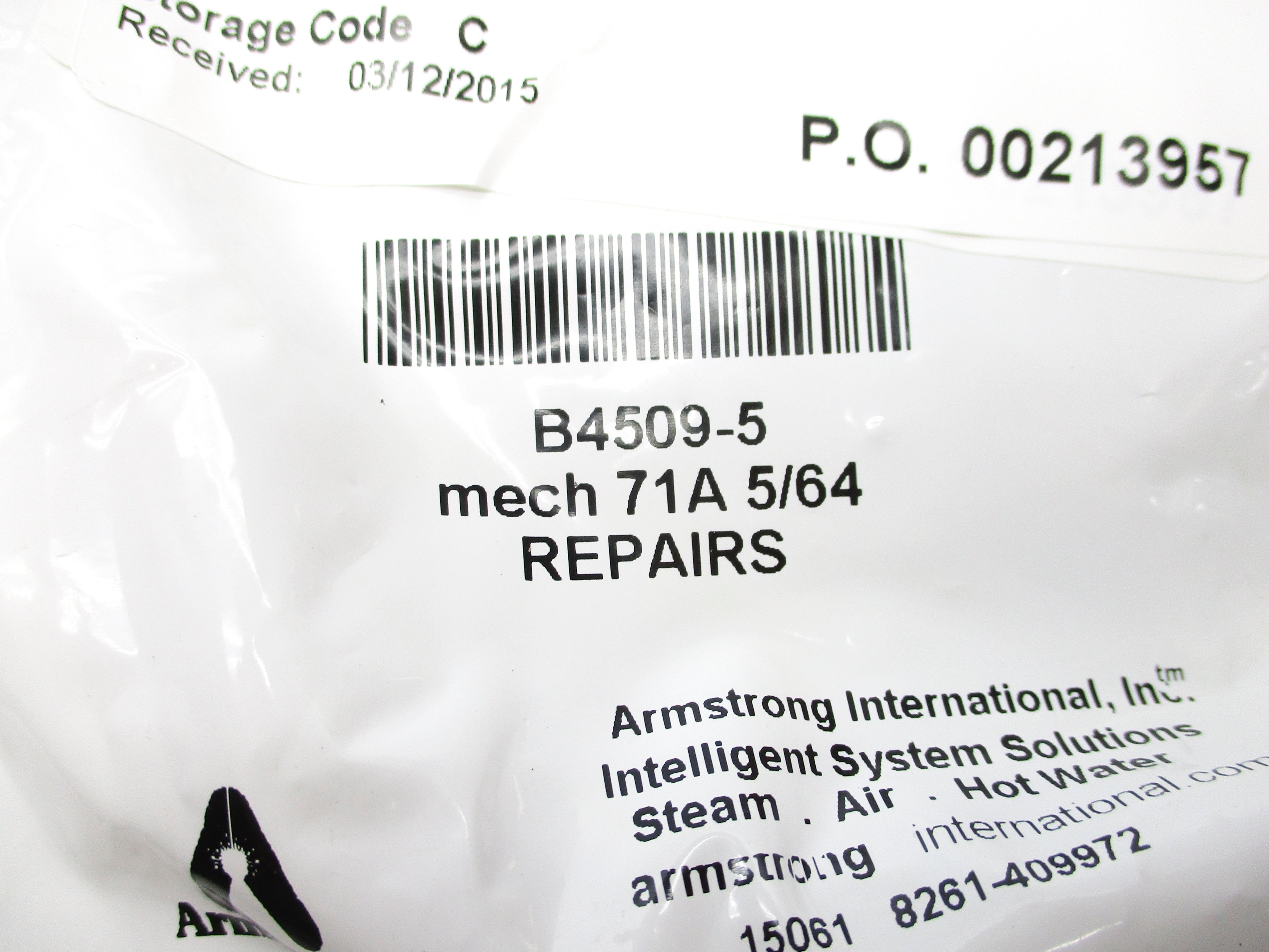 ARMSTRONG 71A-5/64 B4509-5 NSMP