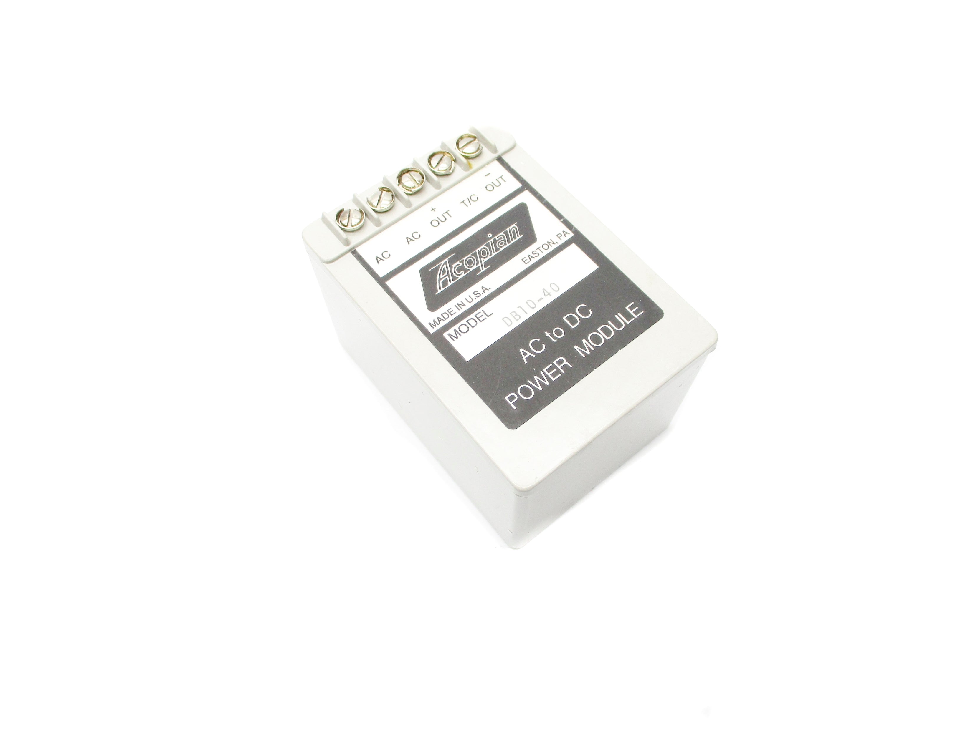 ACOPIAN DB10-40 NSNP