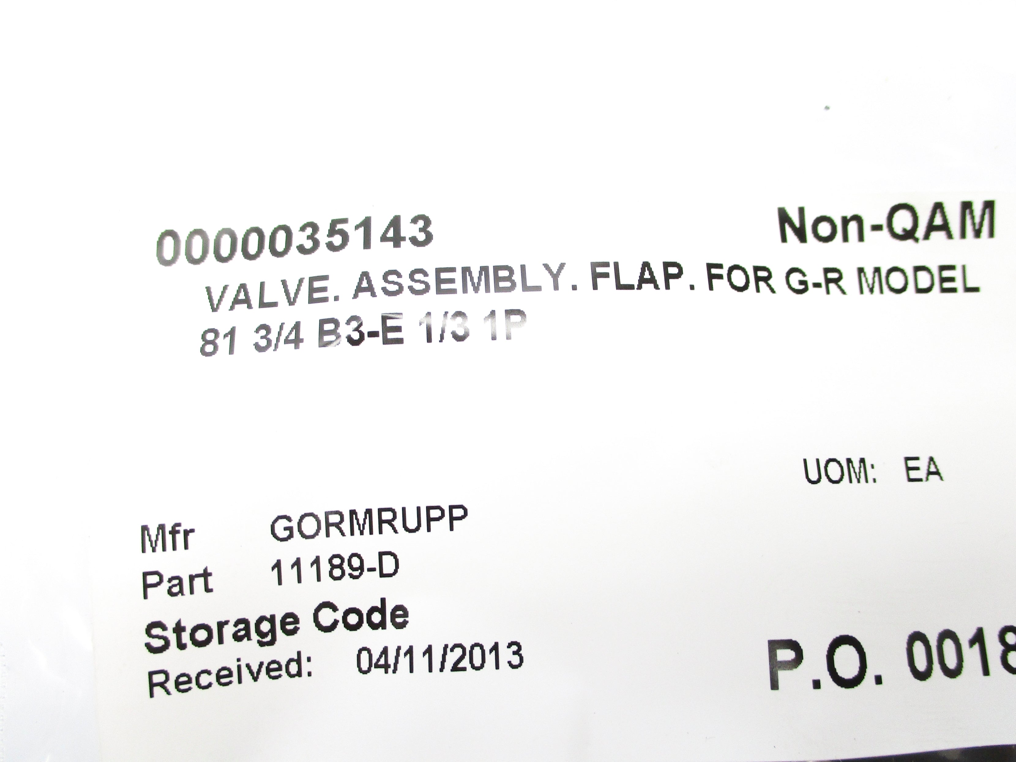 GORMAN RUPP 11189-D NSNP