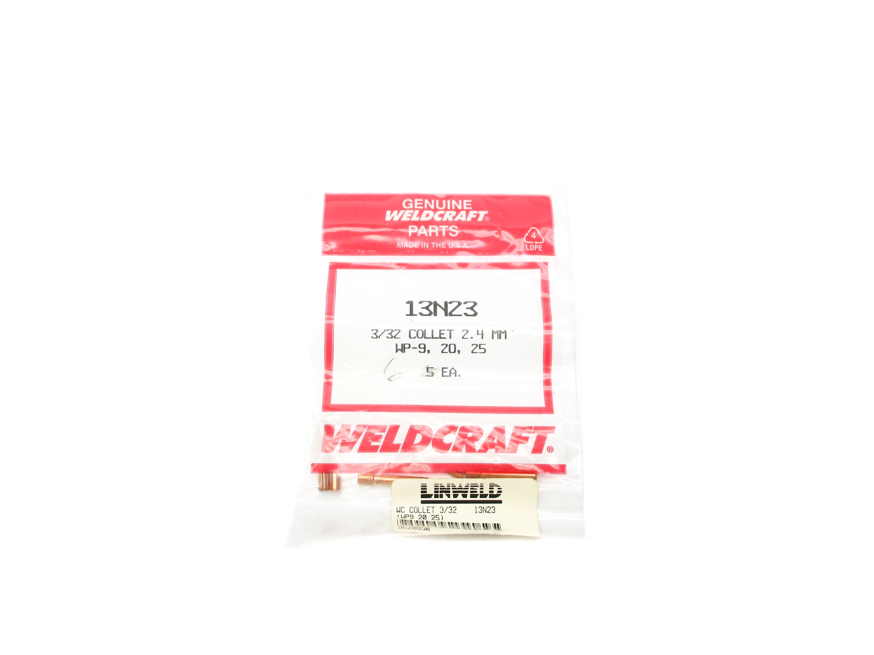 WELDCRAFT 13N23 (PKG OF 6) NSMP
