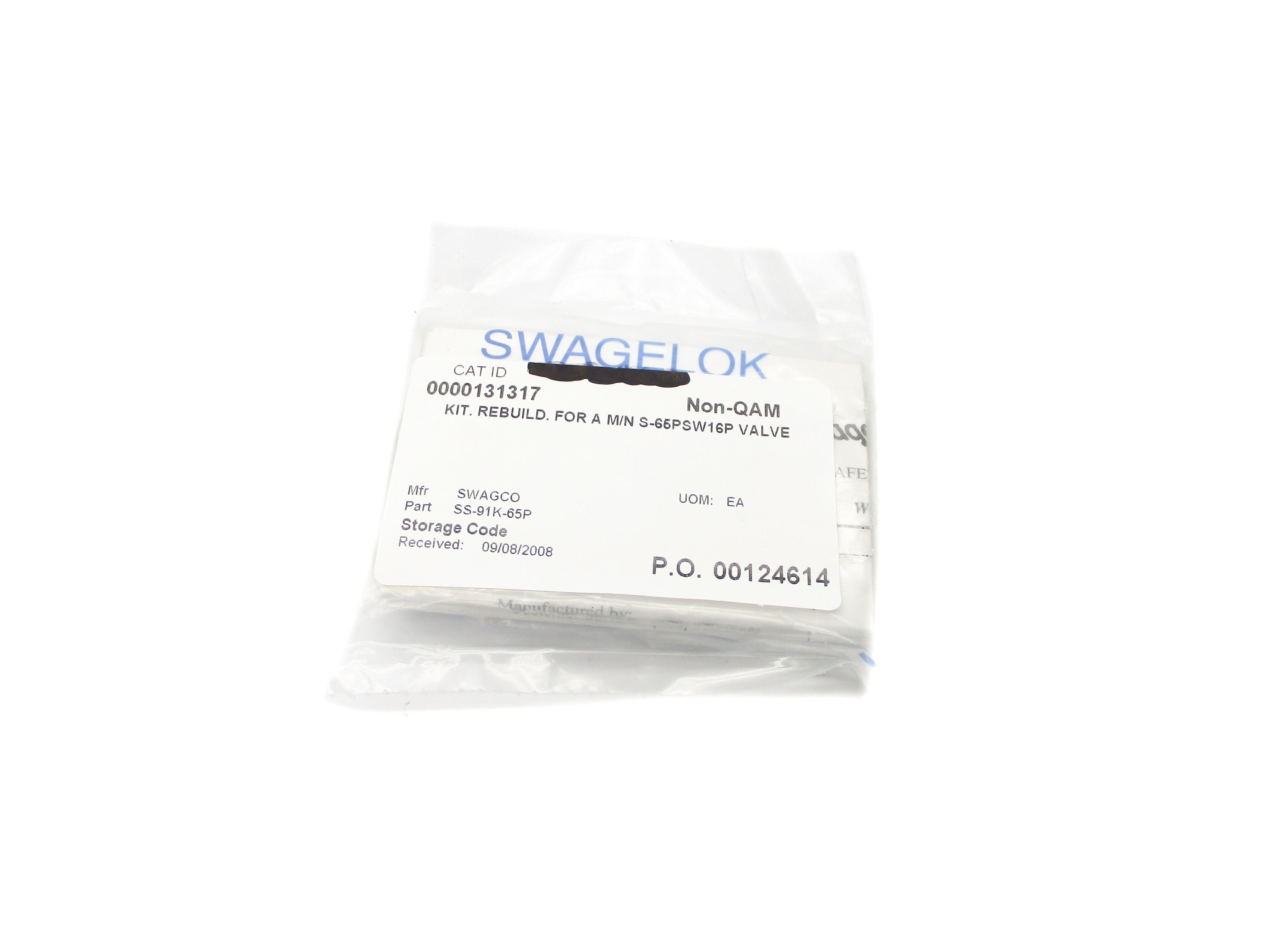SWAGELOK SS-91K-65P NSMP