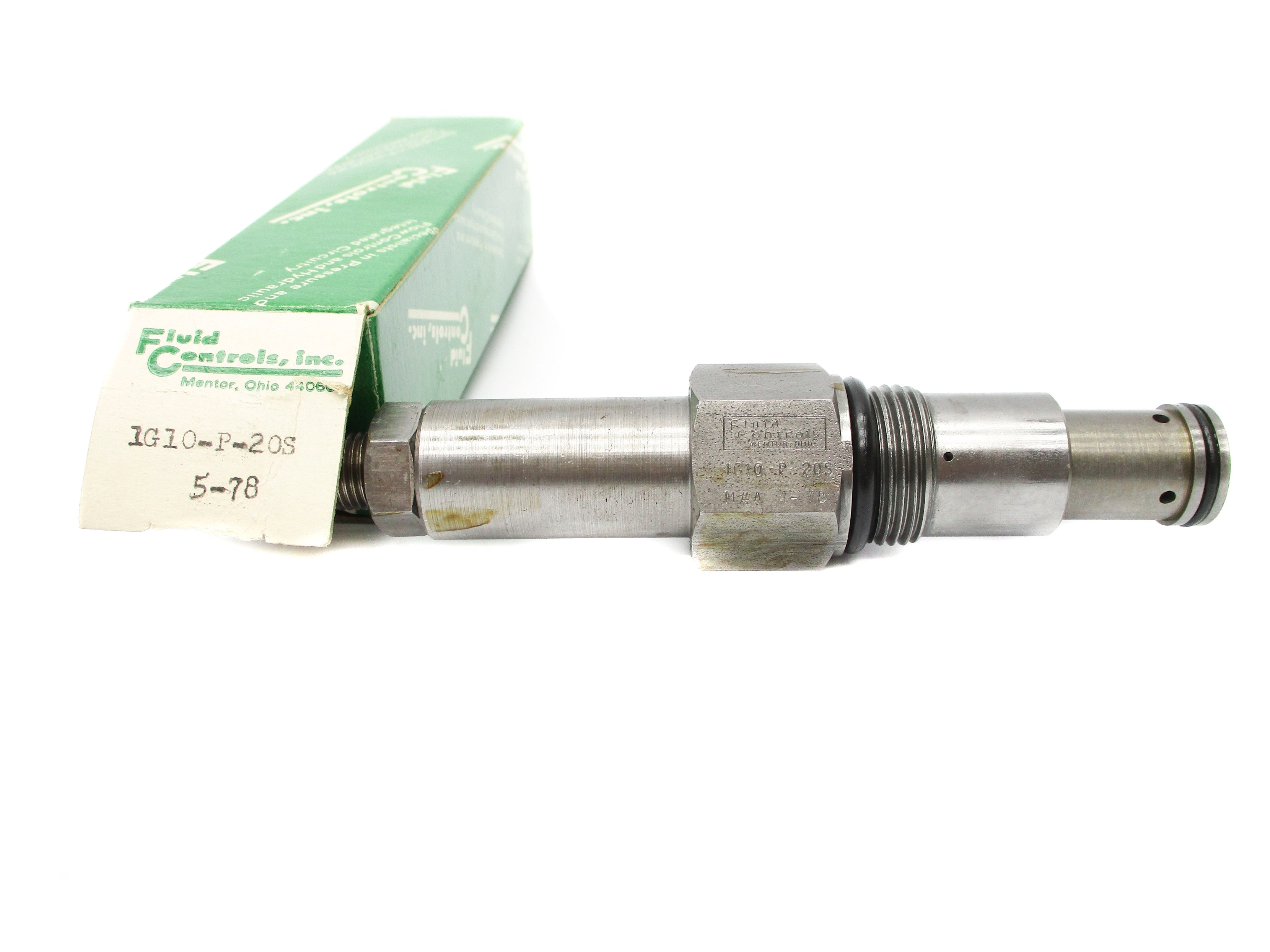 FLUID CONTROLS 1G10-P-20S NSMP