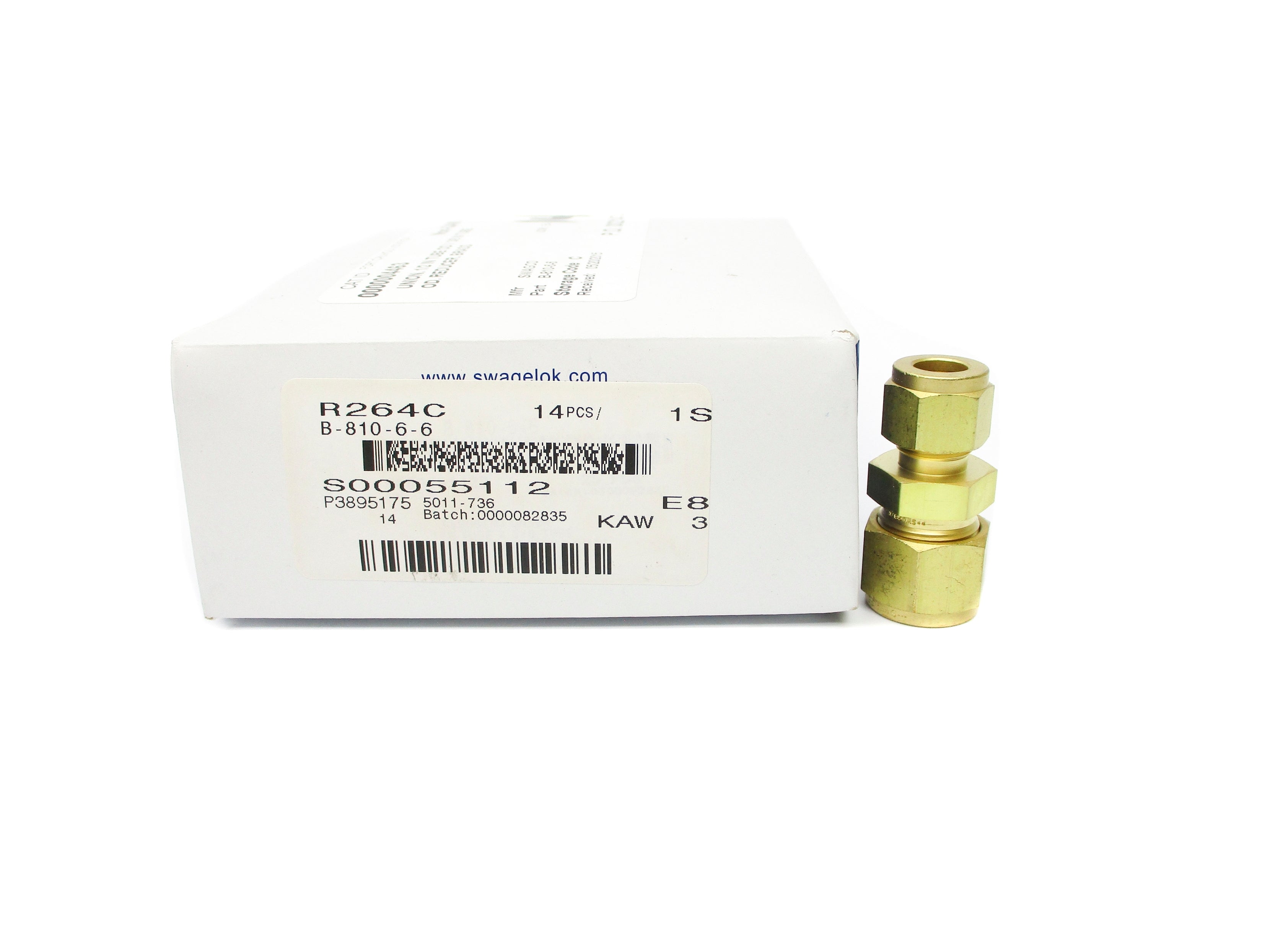 SWAGELOK B-810-6-6 (PKG OF 14) NSMP