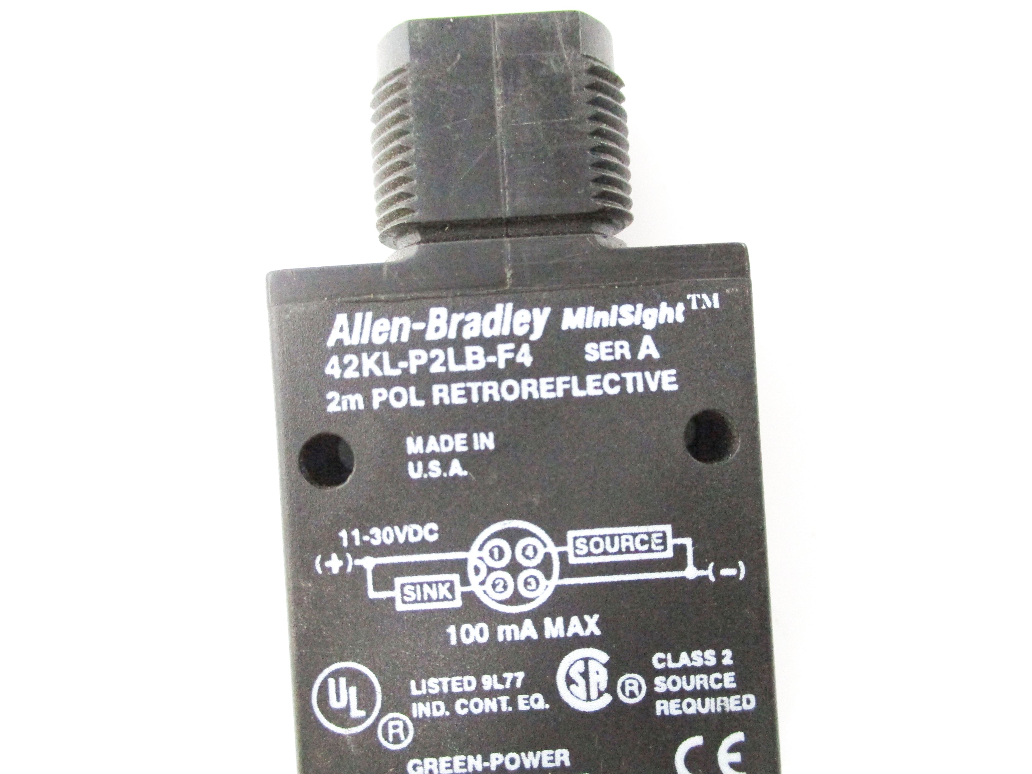 ALLEN BRADLEY 42KL-P2LB-F4 SER. A 11-30VDC NSNP