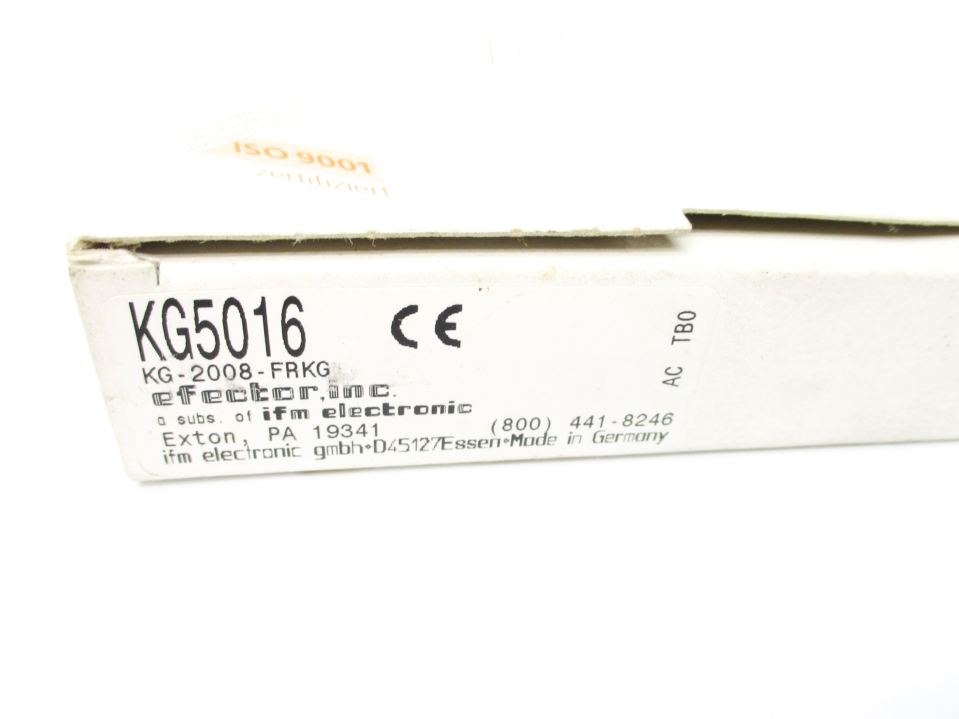 IFM EFECTOR KG2008FRKG KG5016 10-55VDC NSMP