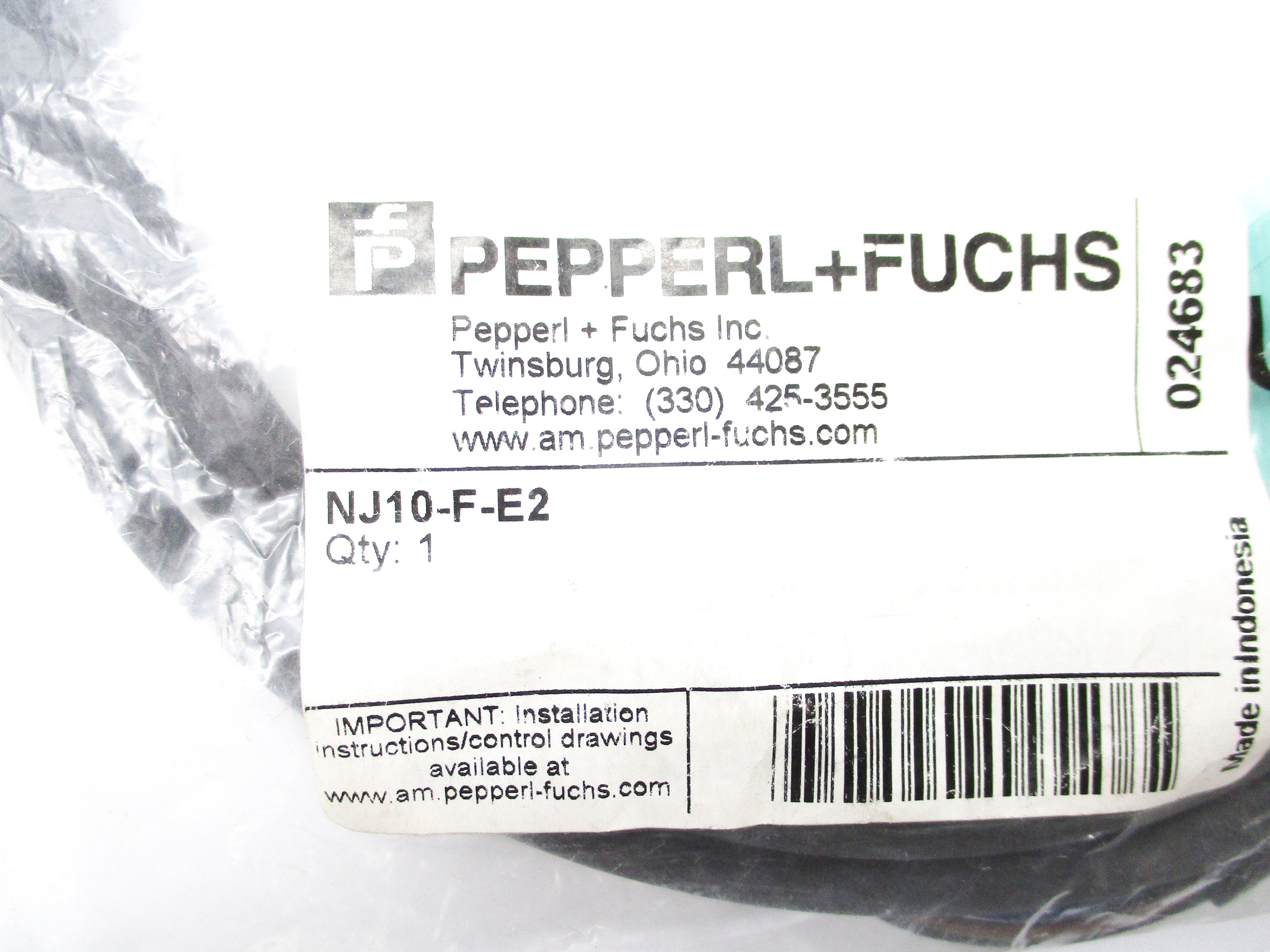 PEPPERL+FUCHS NJ10-F-E2 NSMP