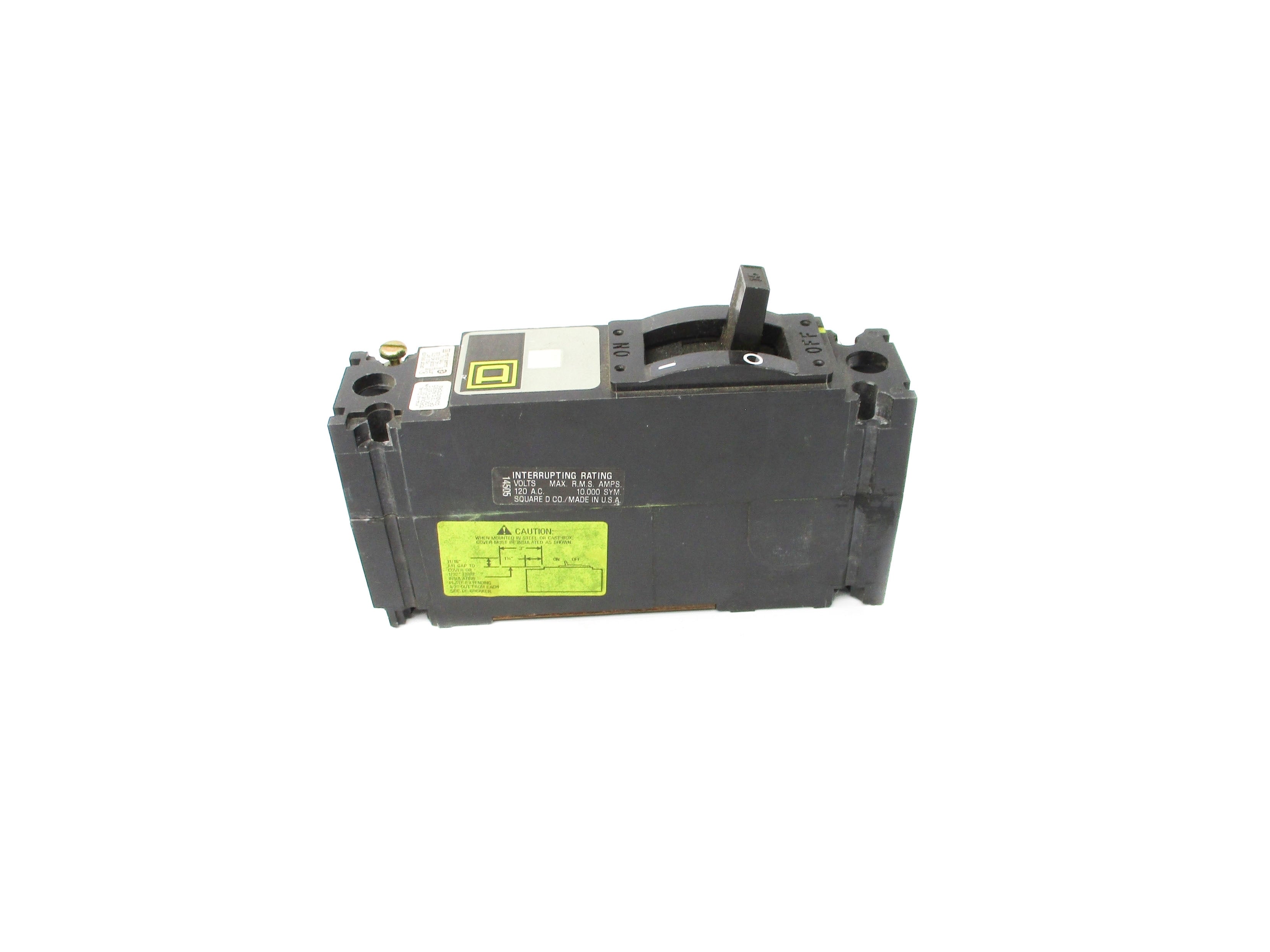 SQUARE D FAL12015 15A 120VAC UNMP
