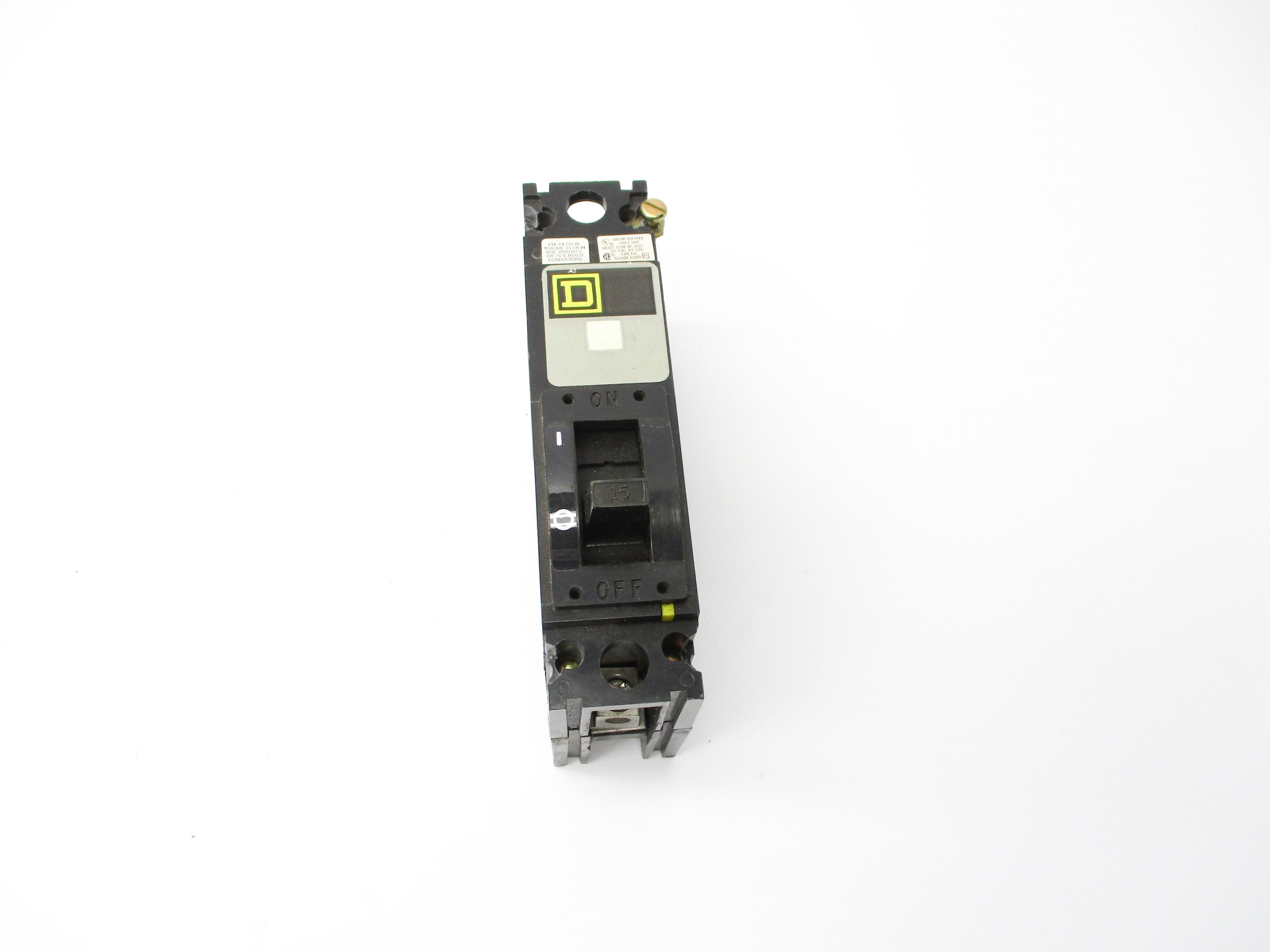 SQUARE D FAL12015 15A 120VAC UNMP