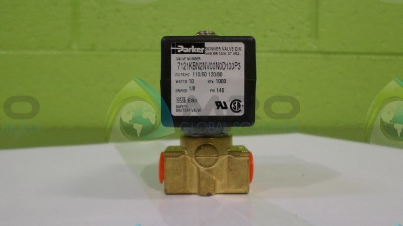 PARKER 7121KBN2NV00N0D100P3 SKINNER VALVE *NEW NO BOX*