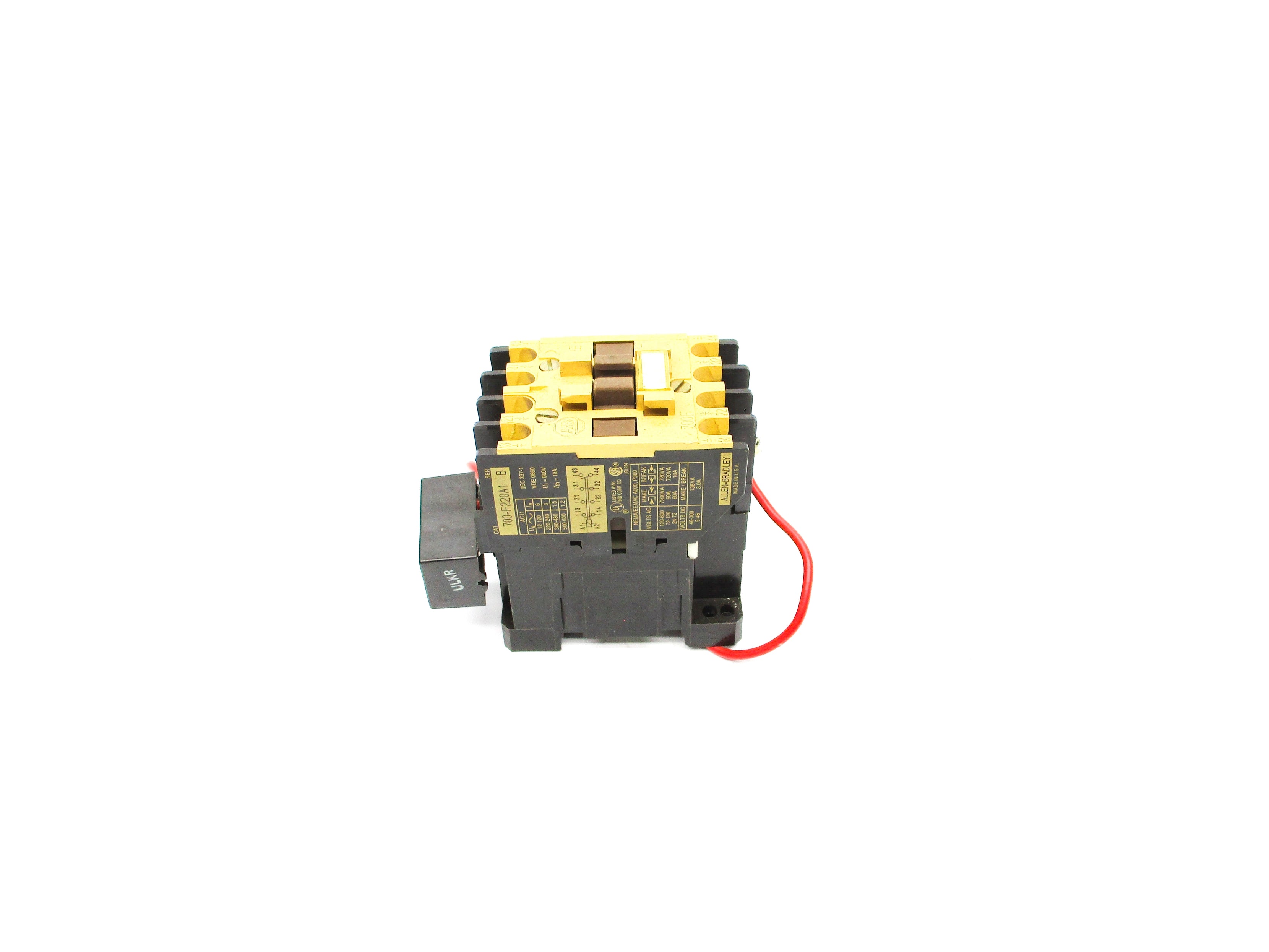 ALLEN BRADLEY 700-F220A1 SER. B 110/120V UNMP