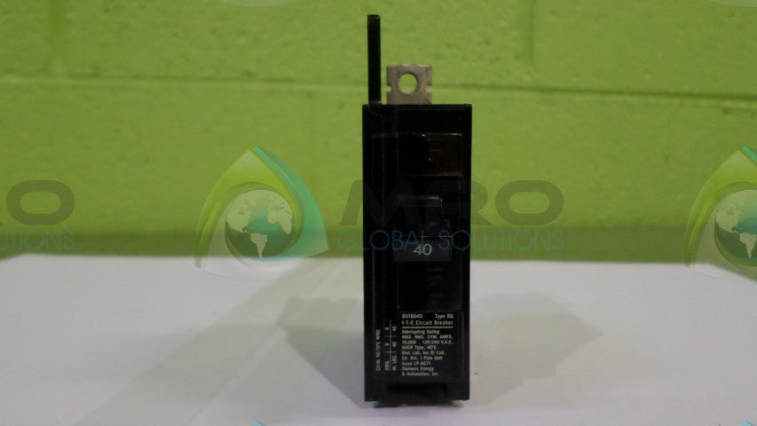 SIEMENS BQ140 CIRCUIT BREAKER 40A *NEW NO BOX*