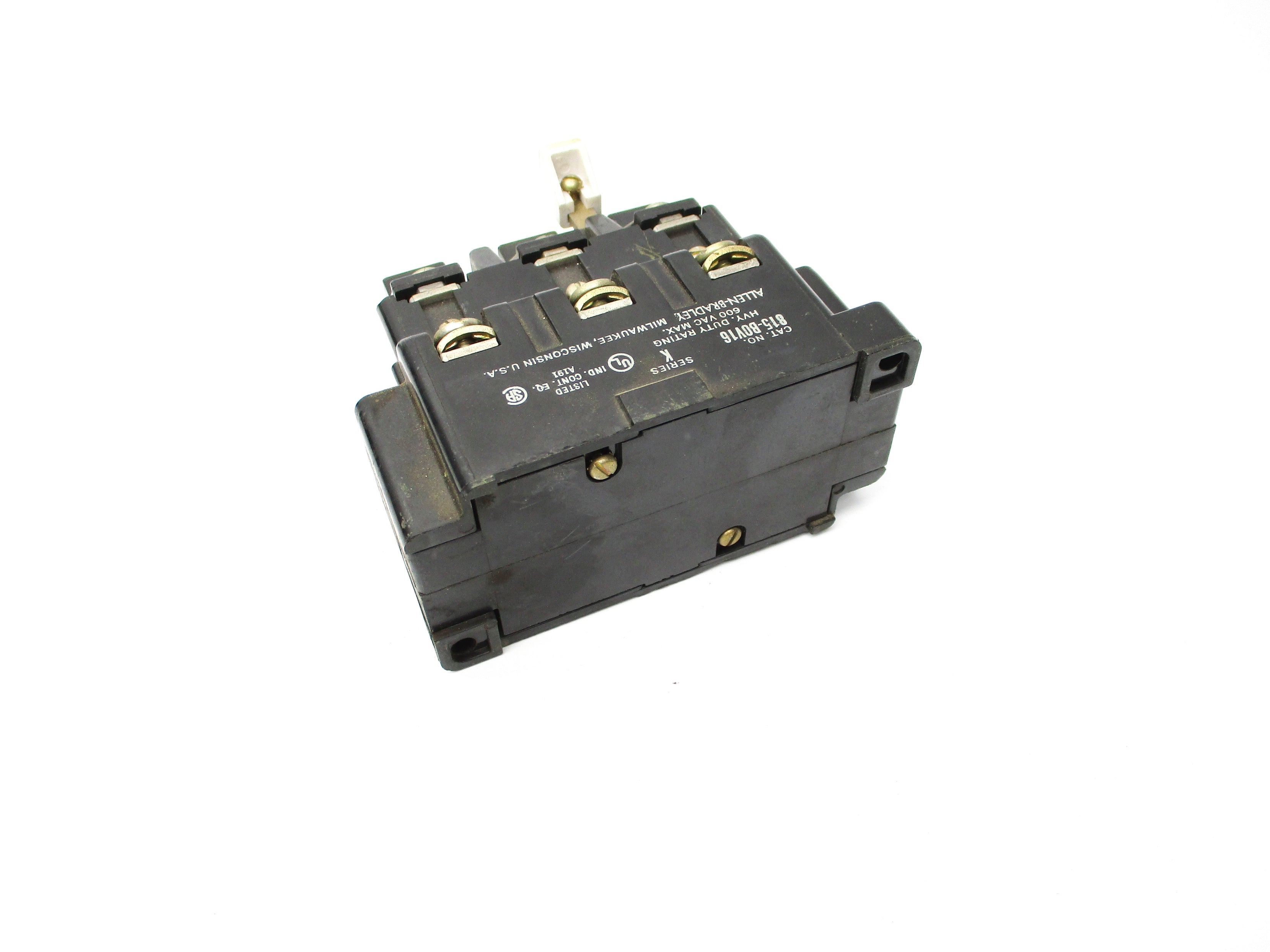 ALLEN BRADLEY 815-BOV16 SER. K 600VAC UNMP