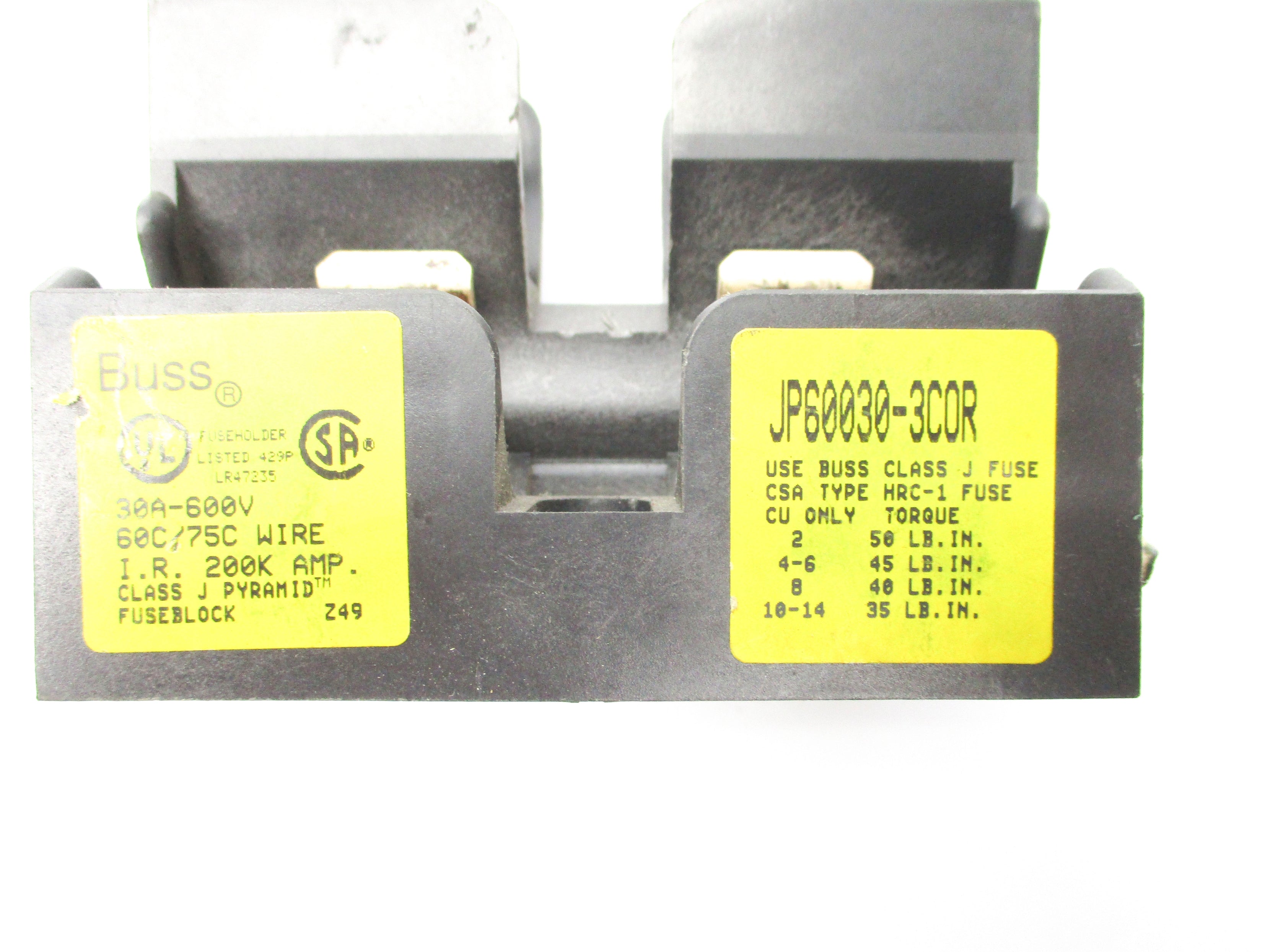 BUSSMANN JP60030-3COR UNMP