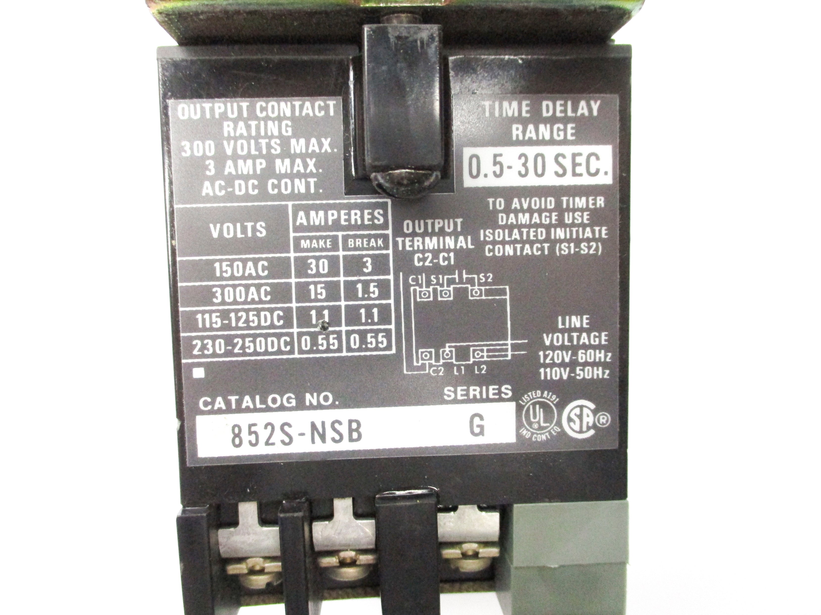 ALLEN BRADLEY 852S-NSB SER. G NSNP