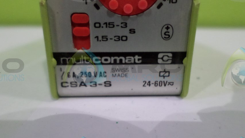 MULTICOMAT CSA3-S TIME DELAY RELAY *NEW NO BOX*