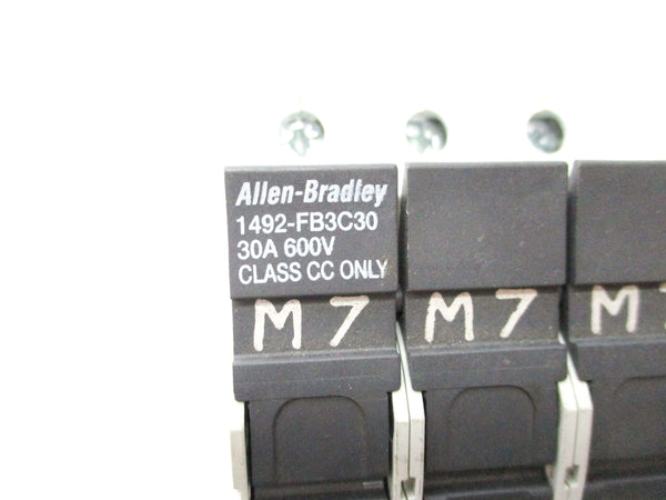 ALLEN BRADLEY 1492-FB3C30 SER. B 600V 30A UNMP