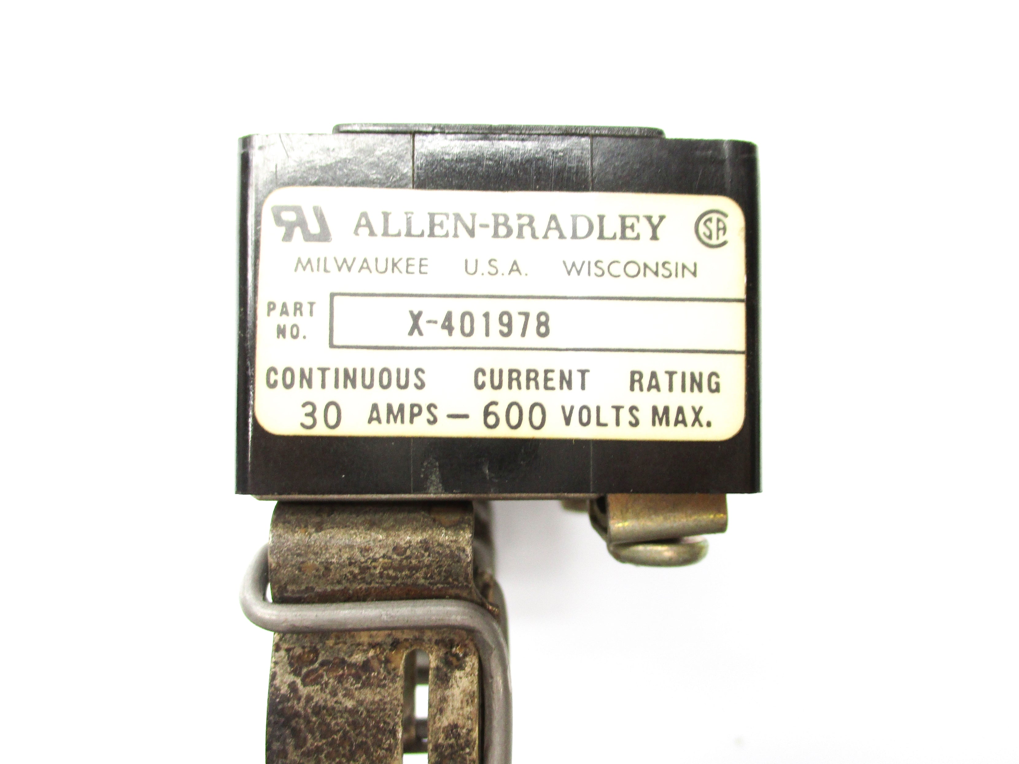 INDUSTRIAL SPARE PART X-401978 600V 30A UNMP